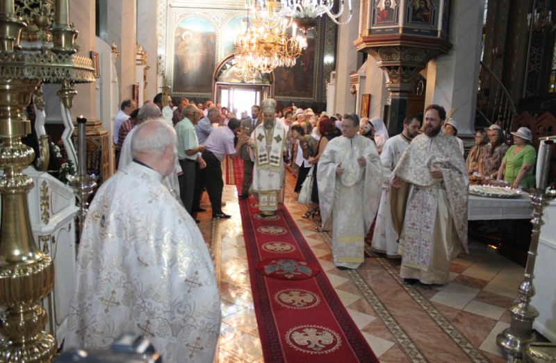 Hramul bisericii grecești „Schimbarea la Faţă” din Galaţi