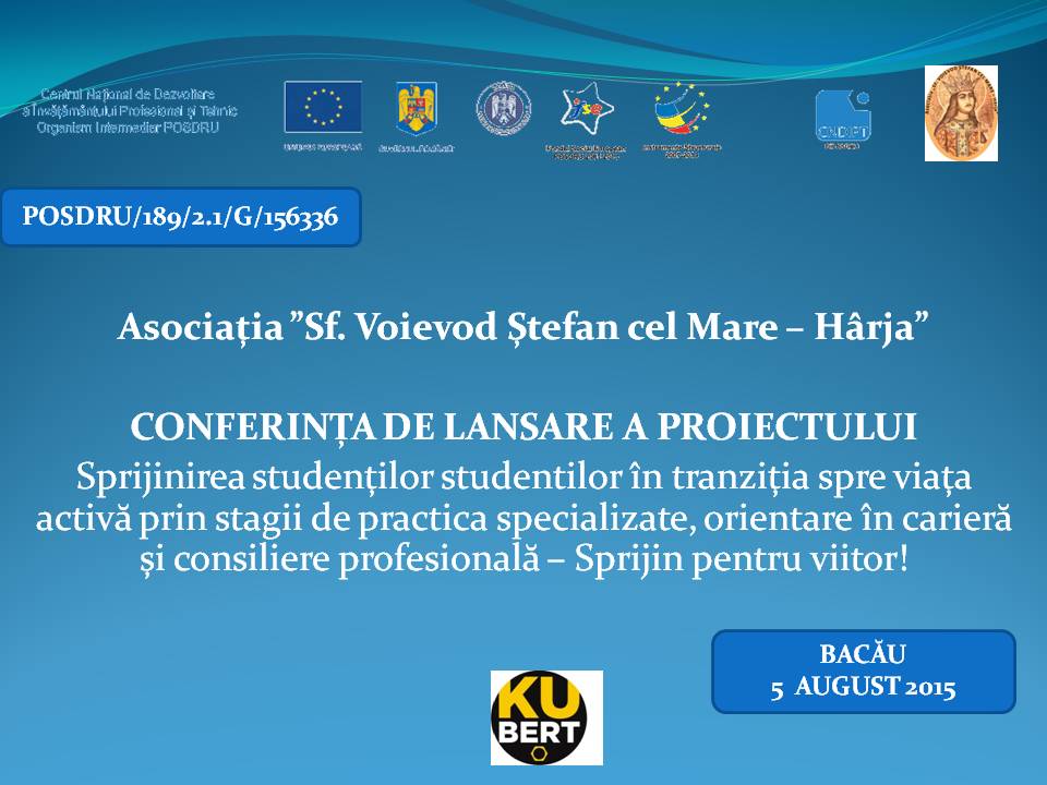 Un nou proiect al asociaţiei de la Hârja Un nou proiect al asociaţiei de la Hârja