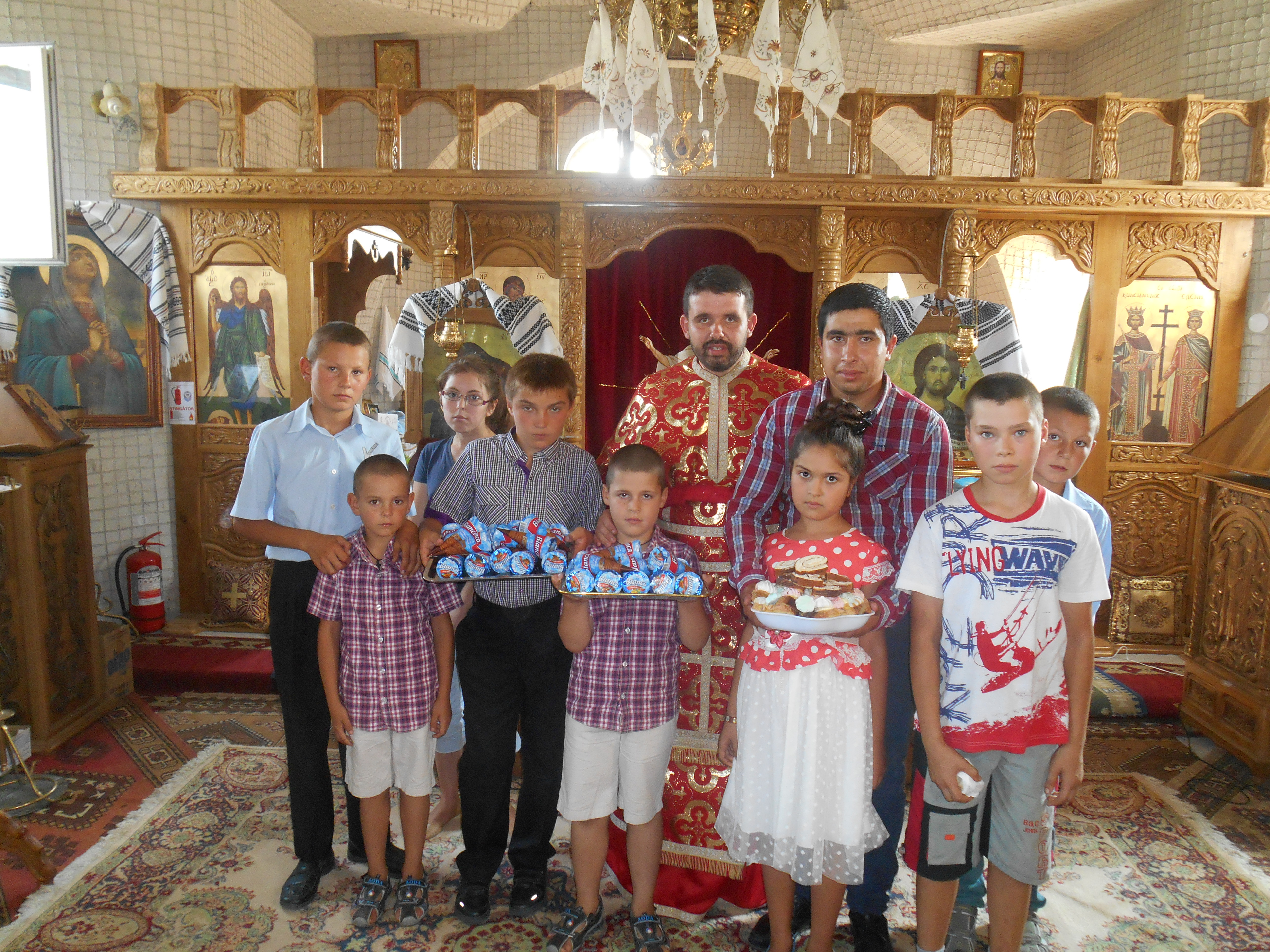 Proiectul umanitar „Dar din dar“, în Parohia Chişcăreni