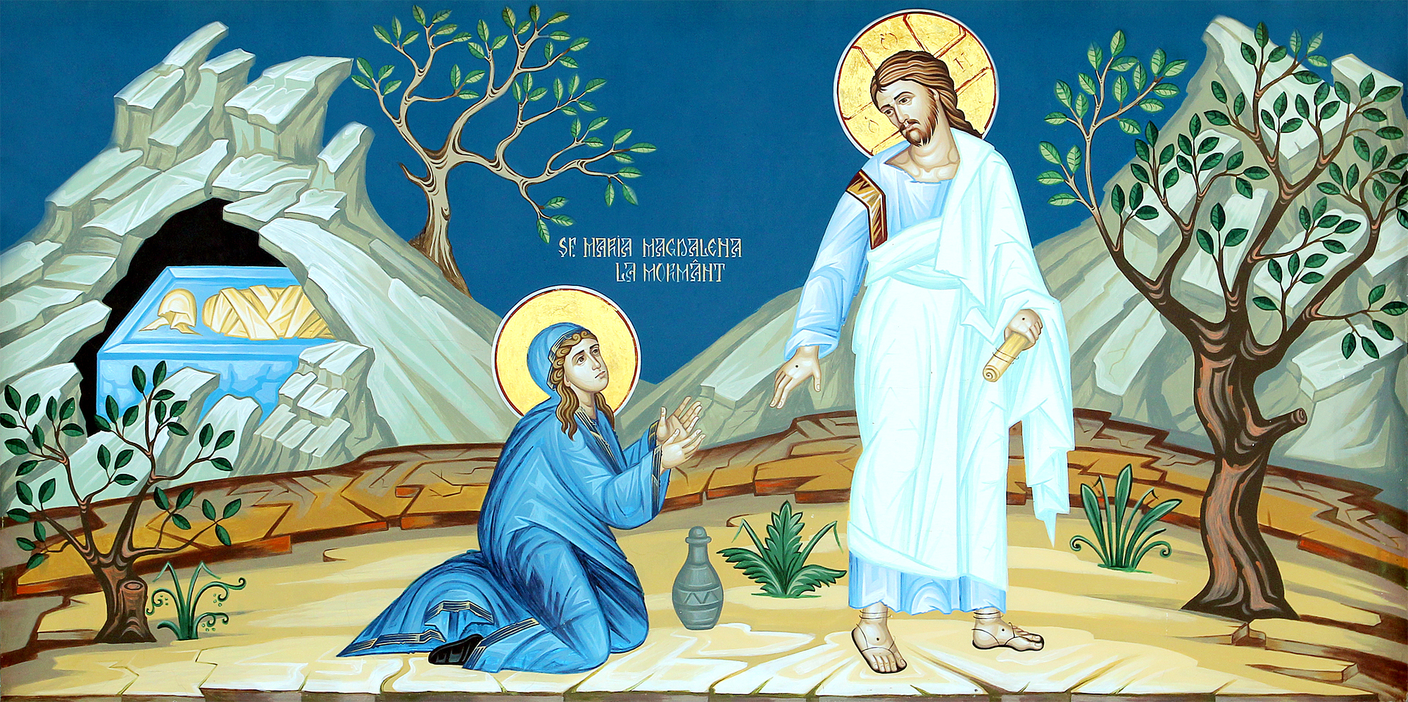 Sfânta Maria Magdalena la mormânt