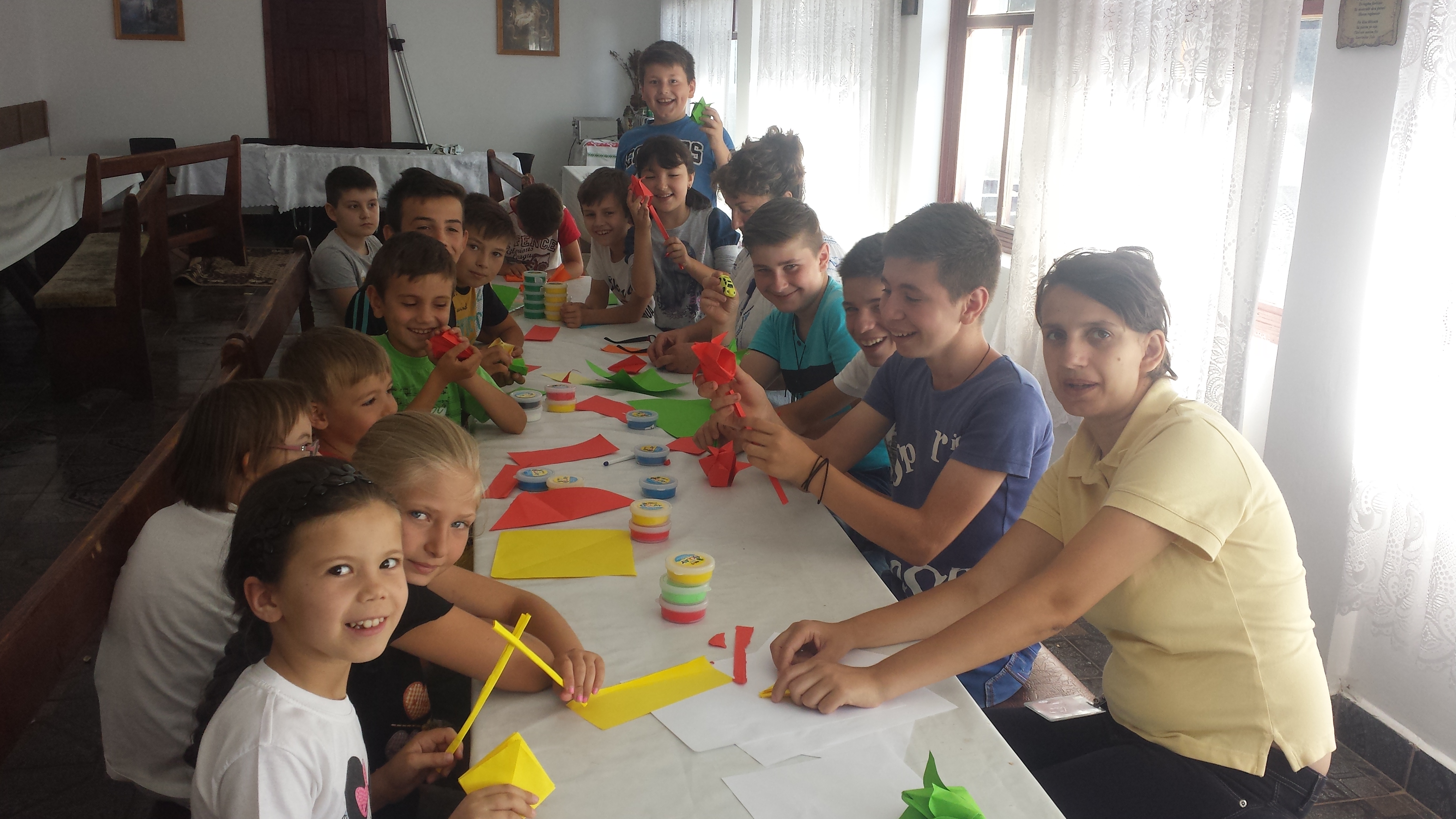 Tabără de creaţie în Parohia Filioara