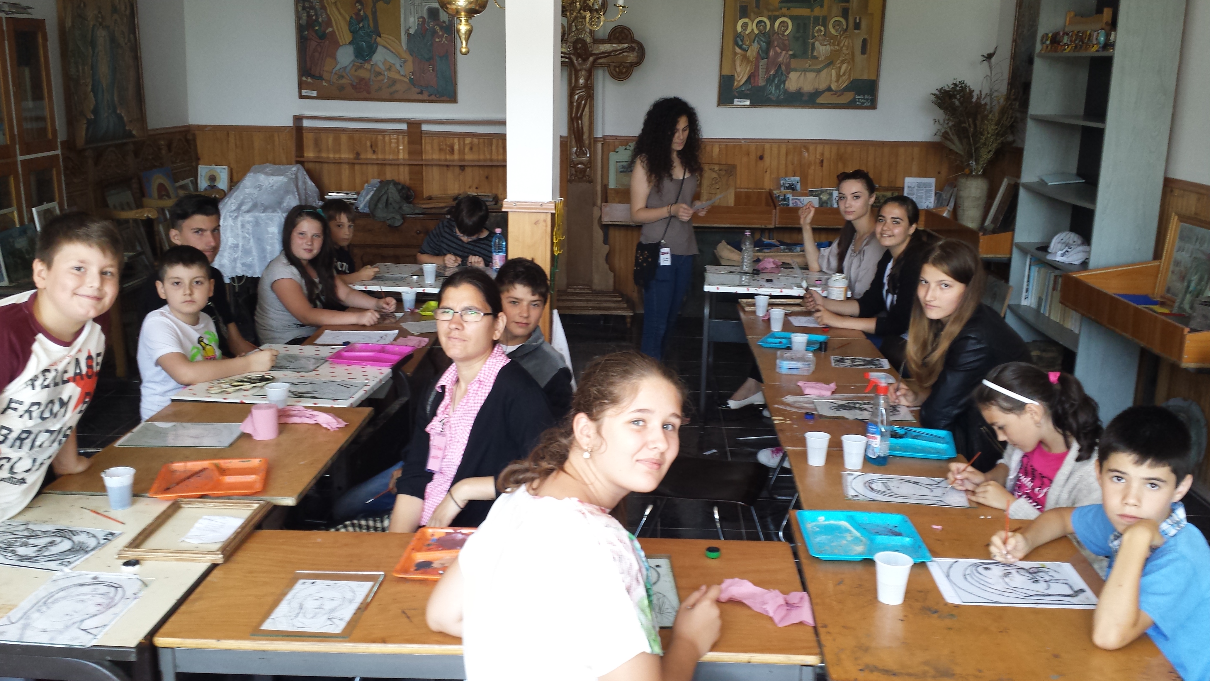 Tabără de creaţie în Parohia Filioara