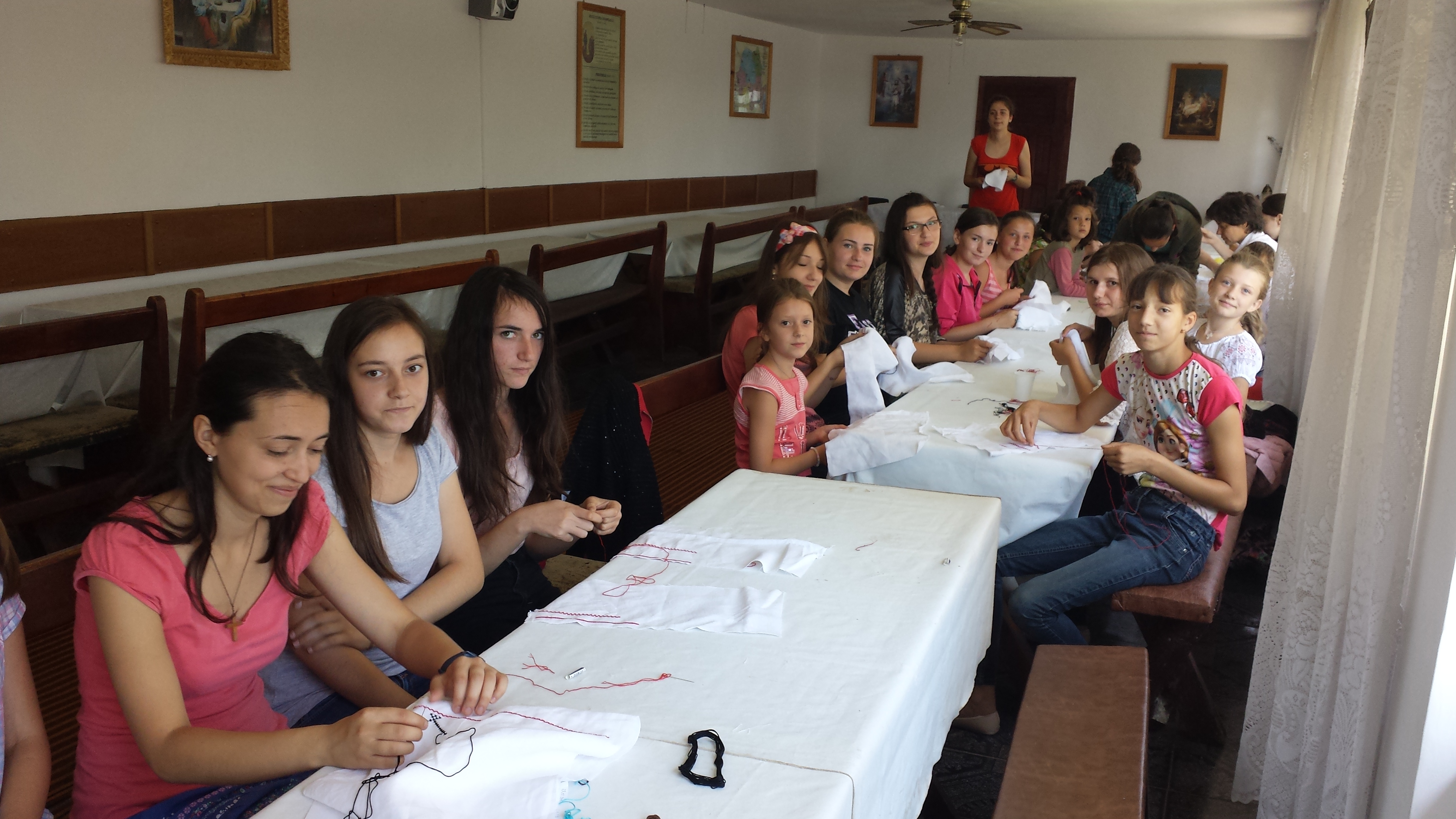 Tabără de creaţie în Parohia Filioara