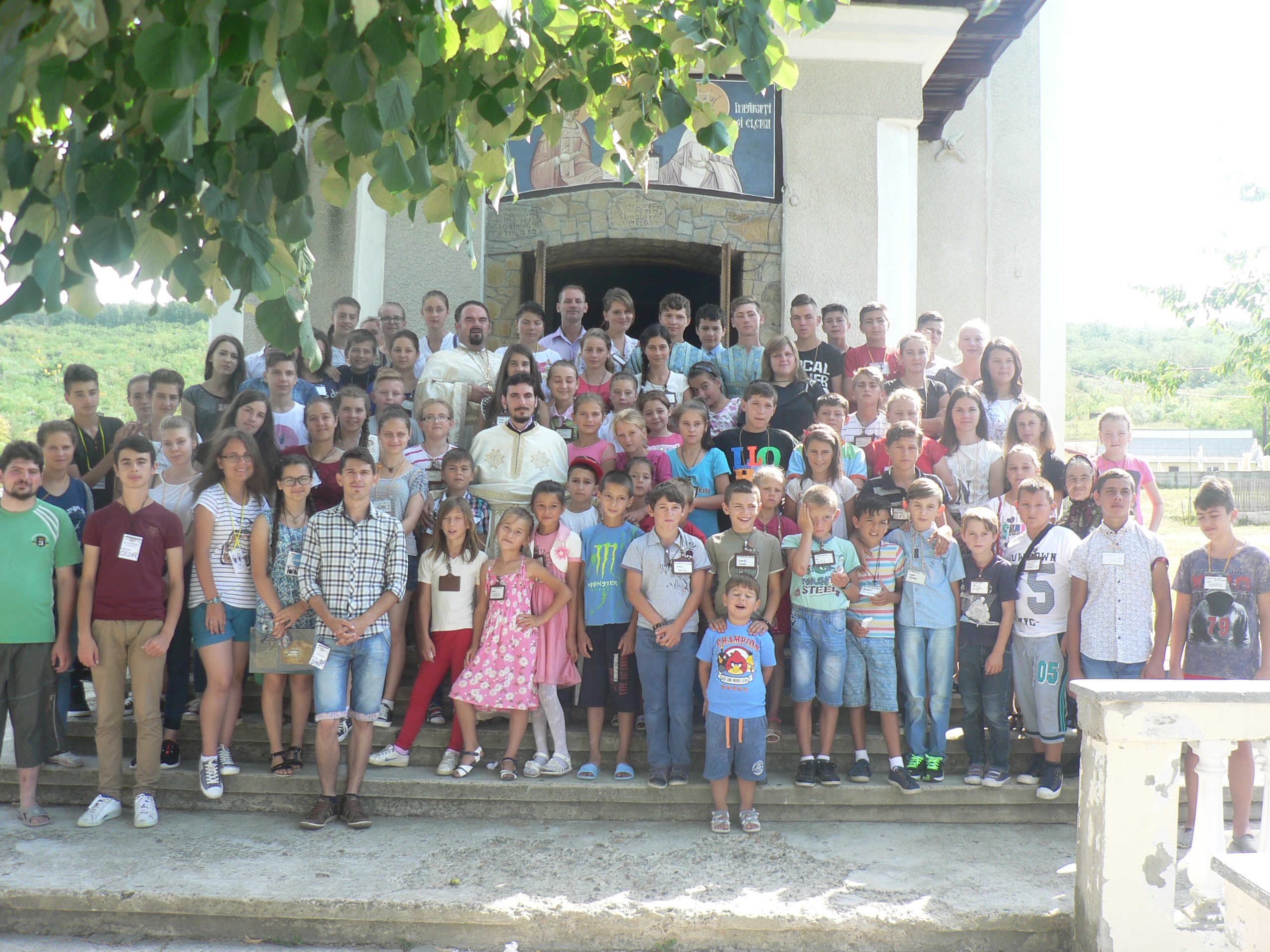 Tabără pentru 100 de copii, la Parohia Găneşti
