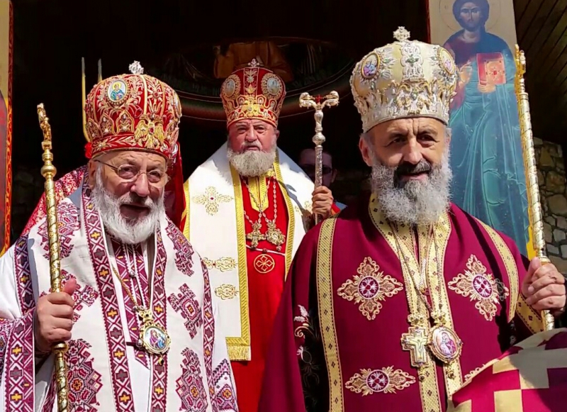 Înaltpreasfințitul Laurențiu, la hramul Mănăstirii Lupșa