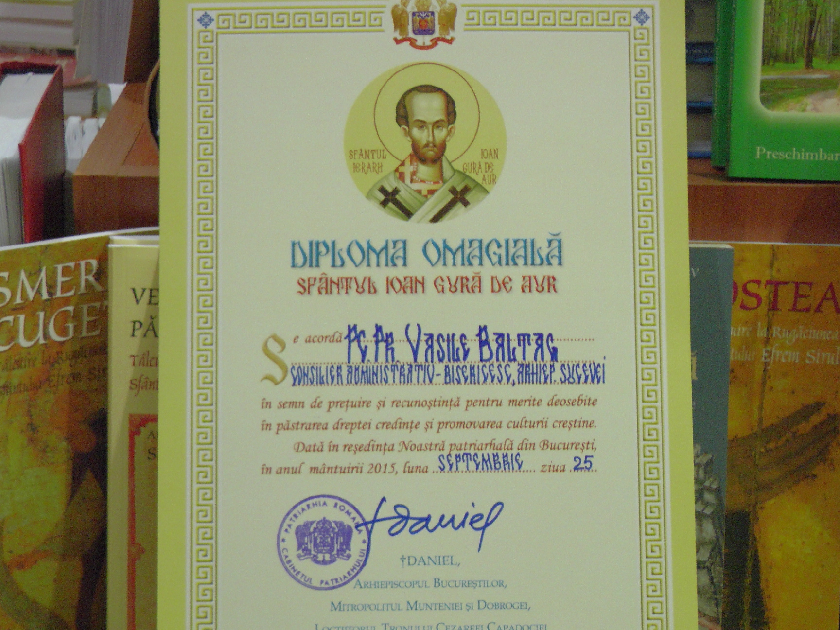 Inaugurarea Centrului de Pelerinaj „Sfântul Ioan cel  Nou de la Suceava”