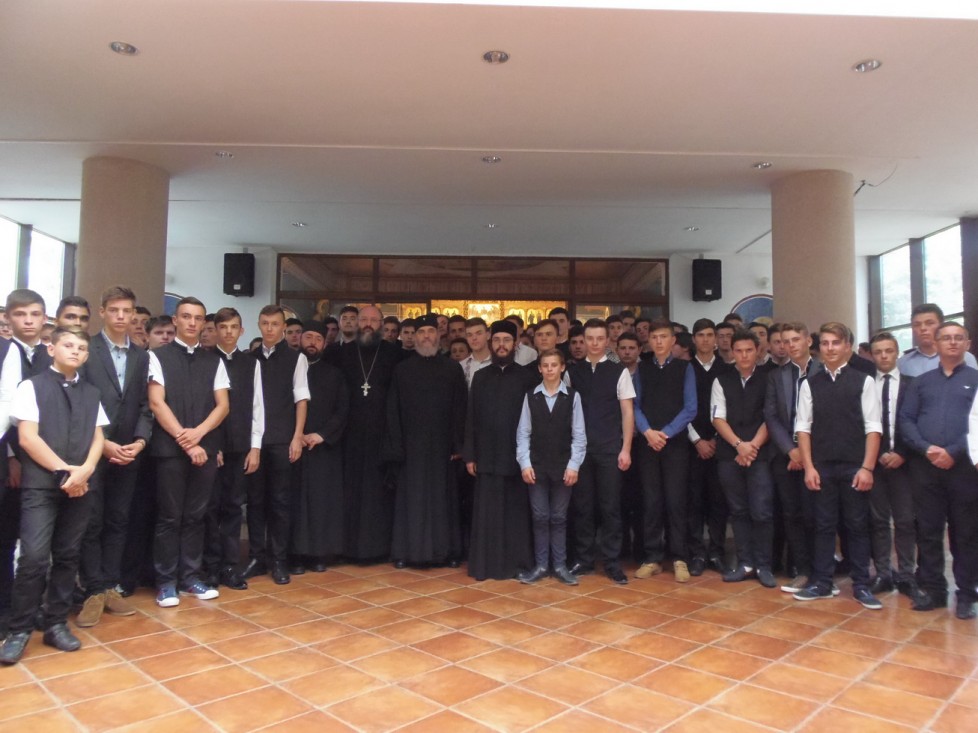 Conferință la Seminarul ieșean susținută de PS Părinte Porfirie de Neapolis