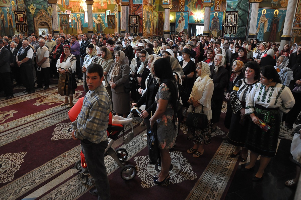 Catedrala din Gura Humorului, în straie de sărbătoare