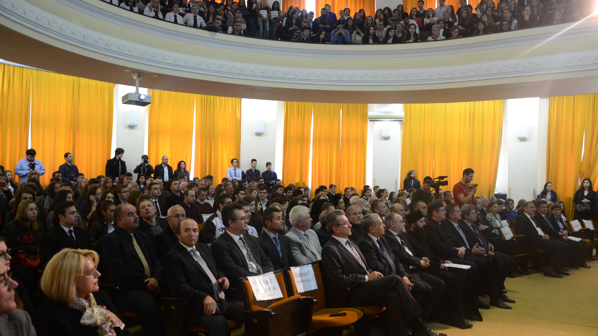 Deschiderea anului academic la Universitatea „Alexandru Ioan Cuza” din Iași