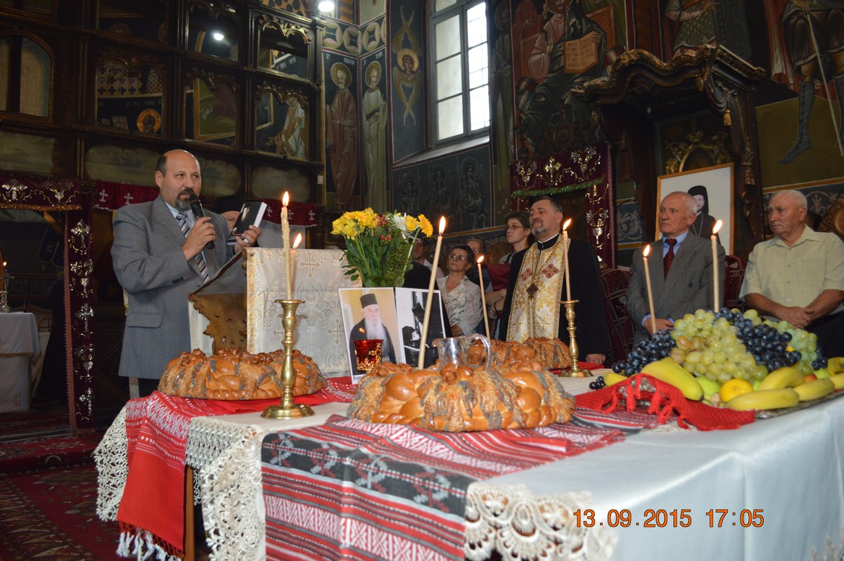 Lansare de carte în satul natal al părintelui Hrisostom Dănilă