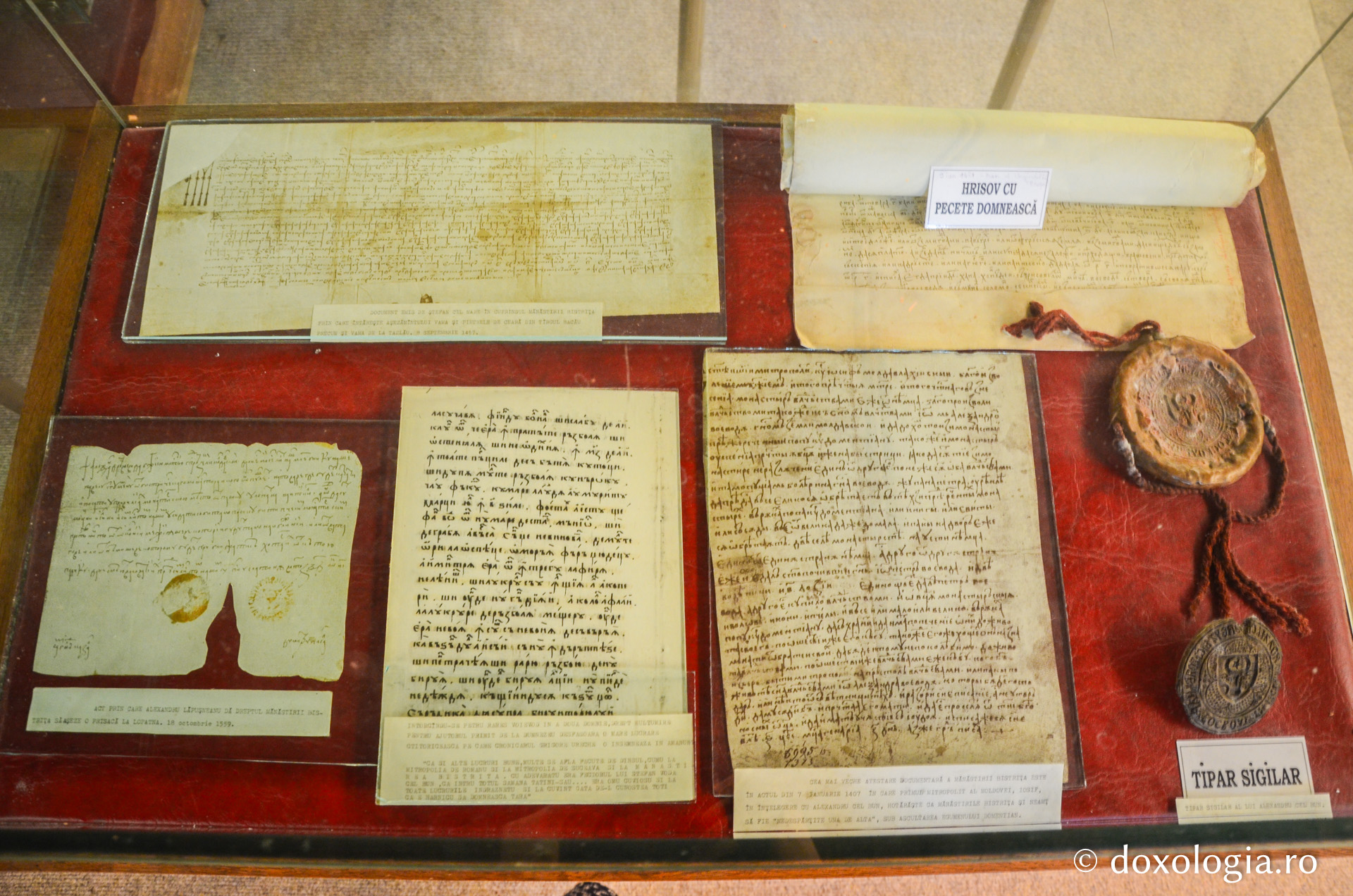 O zi în muzeul Mănăstirii Bistrița nemțeană