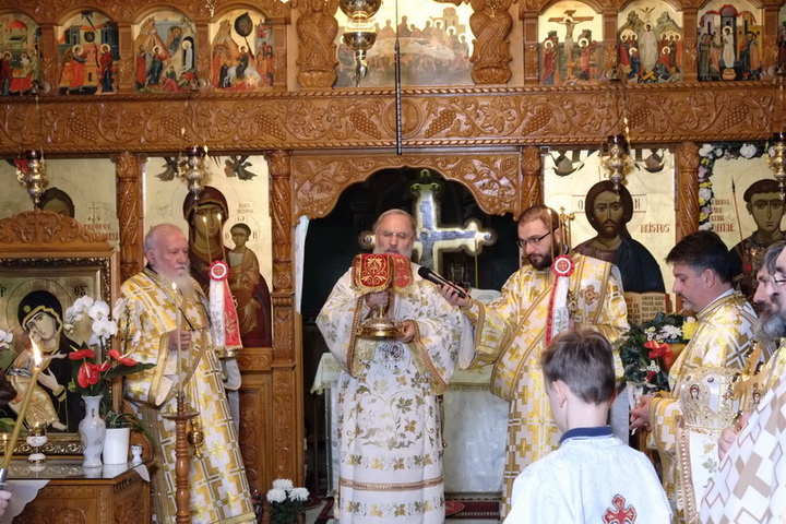 Sfântul Mare Mucenic Dimitrie, sărbătorit la Catedrala din Nürnberg