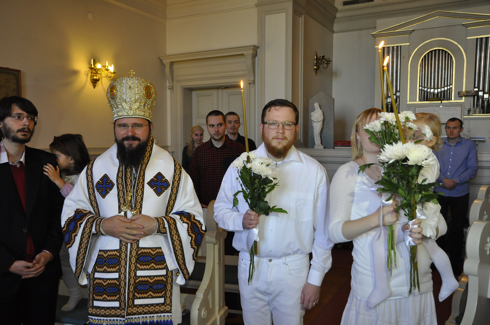 Convertirea la Ortodoxie a unei tinere familii în Uppsala, Suedia