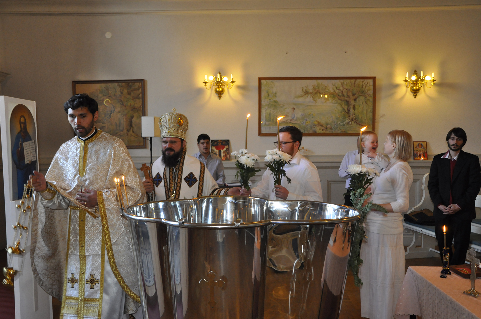 Convertirea la Ortodoxie a unei tinere familii în Uppsala, Suedia