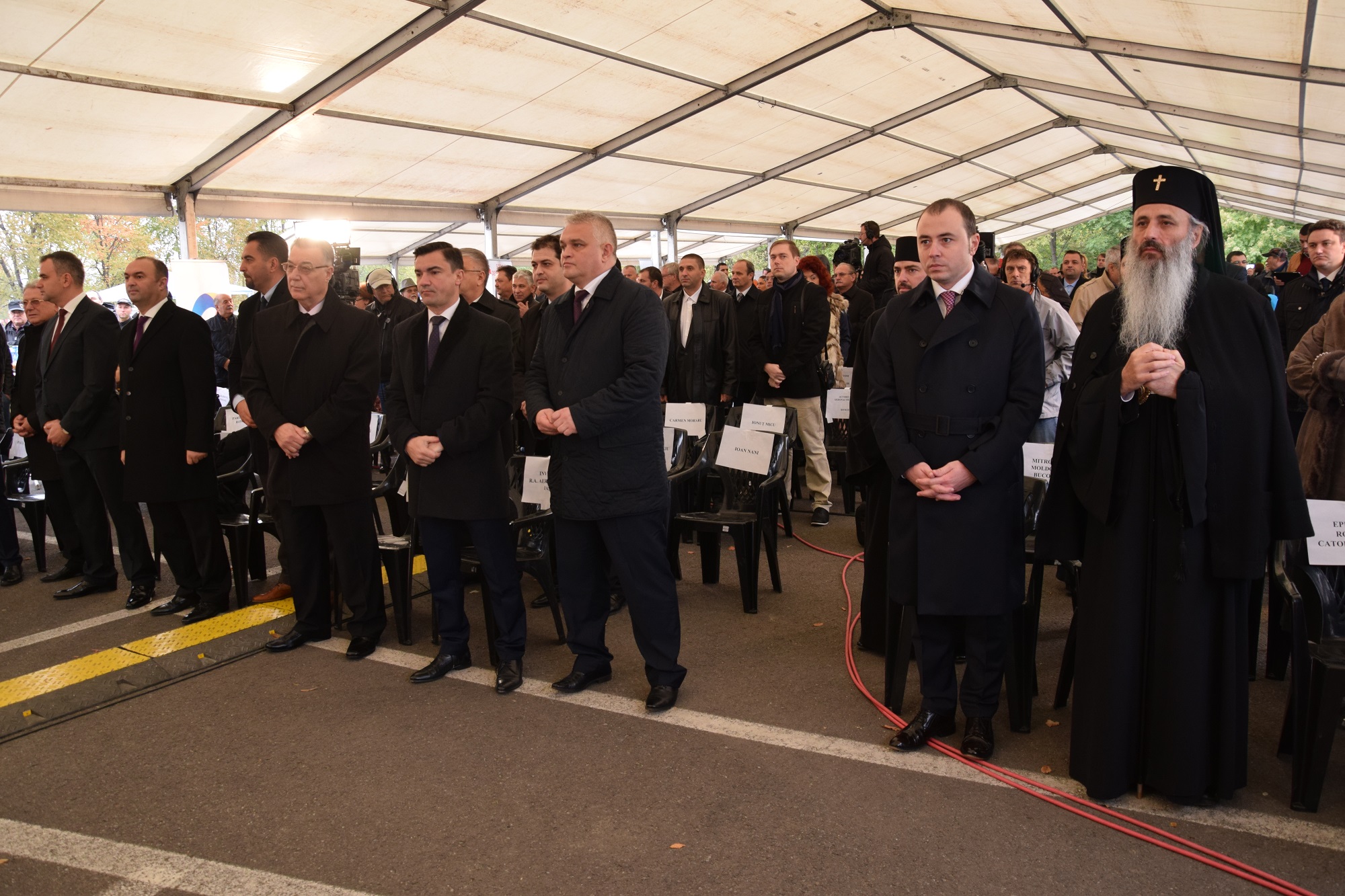 Slujbă de binecuvântare, la inaugurarea celui de-al treilea terminal al Aeroportului Internațional Iași Slujbă de binecuvântare, la inaugurarea celui de-al treilea terminal al Aeroportului Internațional Iași