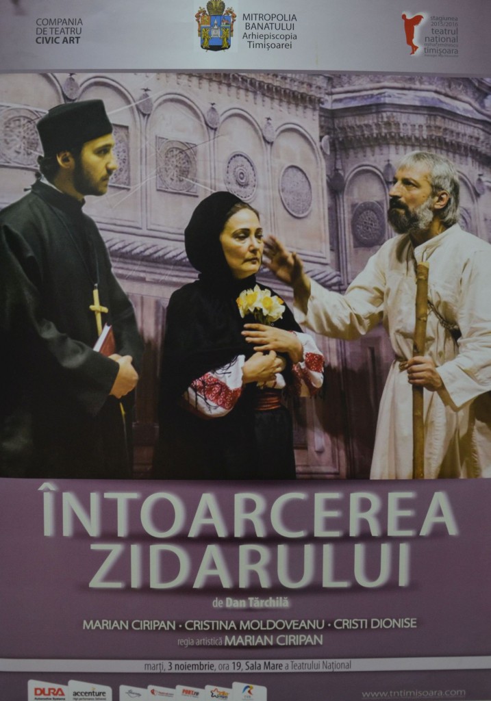 Spectacolul „Întoarcerea Zidarului”, la Timișoara Spectacolul „Întoarcerea Zidarului”, la Timișoara