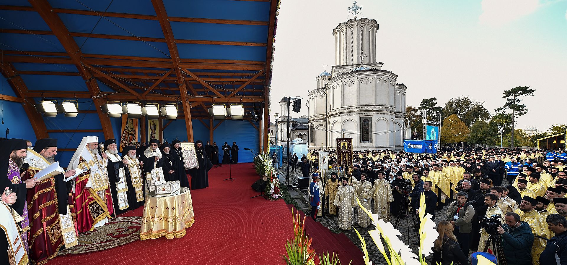 Cuvântul Mitropolitului Pavlos de Drama la încheierea Procesiunii „Calea Sfinţilor” - București, 2015