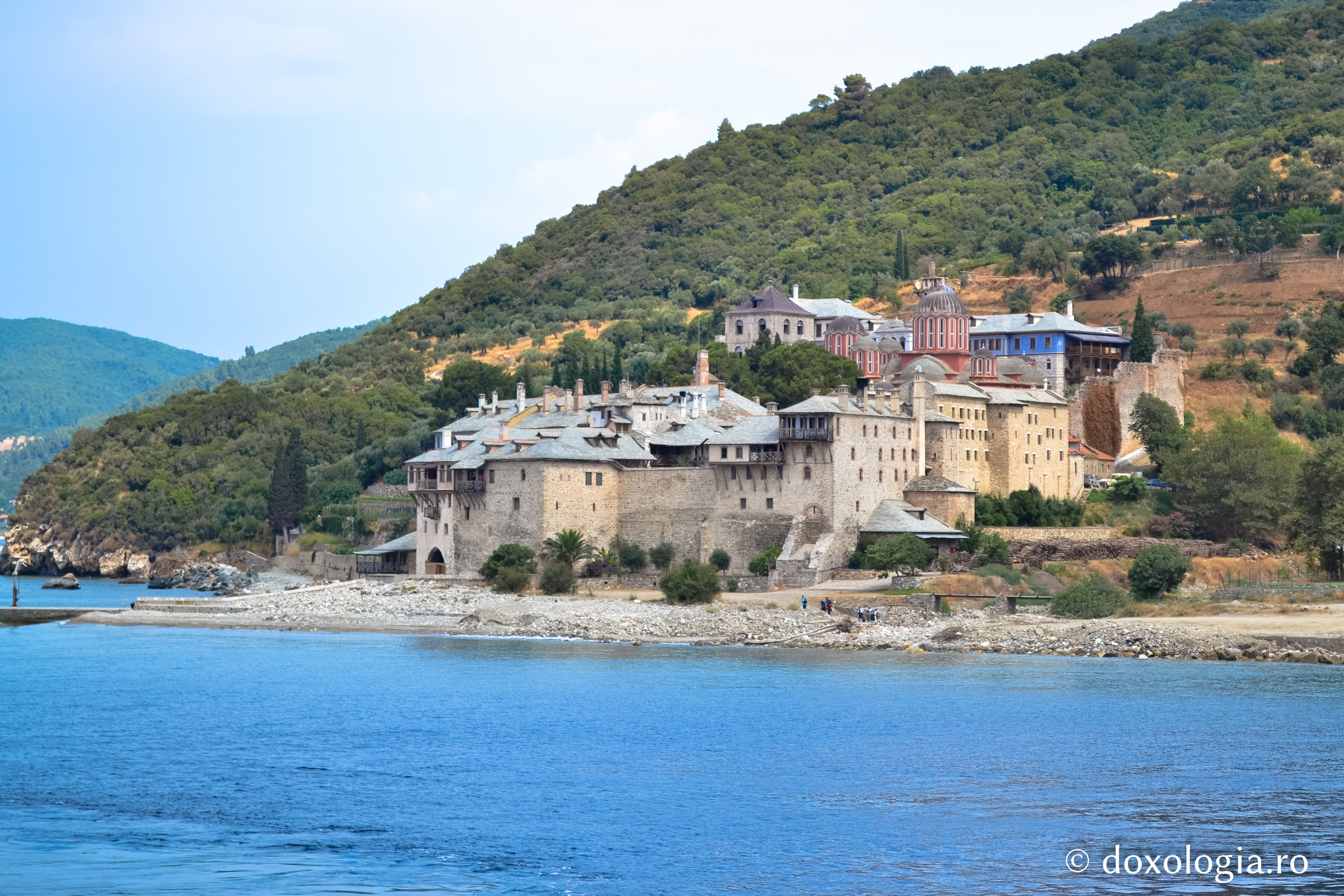 Mănăstirea Xenofont, Sfântul Munte Athos (Foto: Silviu Cluci) Mănăstirea Xenofont, Sfântul Munte Athos