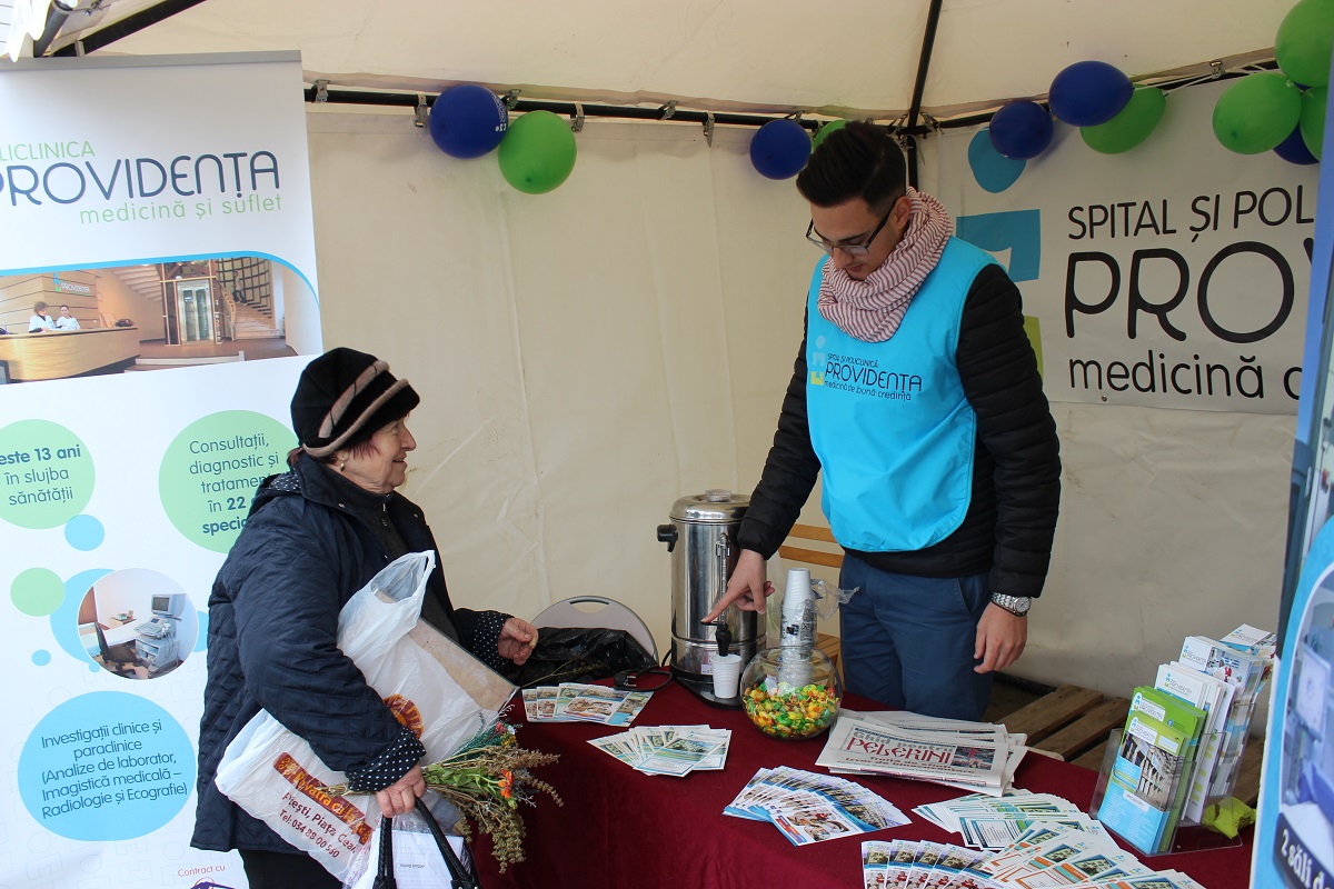 Sprijin și îngrijiri medicale pentru pelerini din partea Spitalului și Policlinicii „Providența”