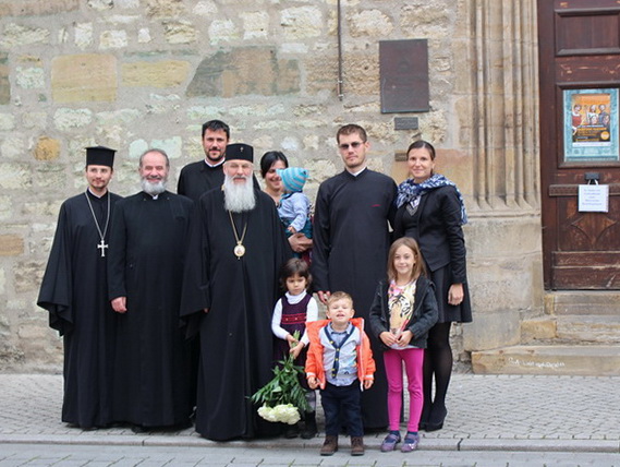 Slujbă arhierească la Erfurt