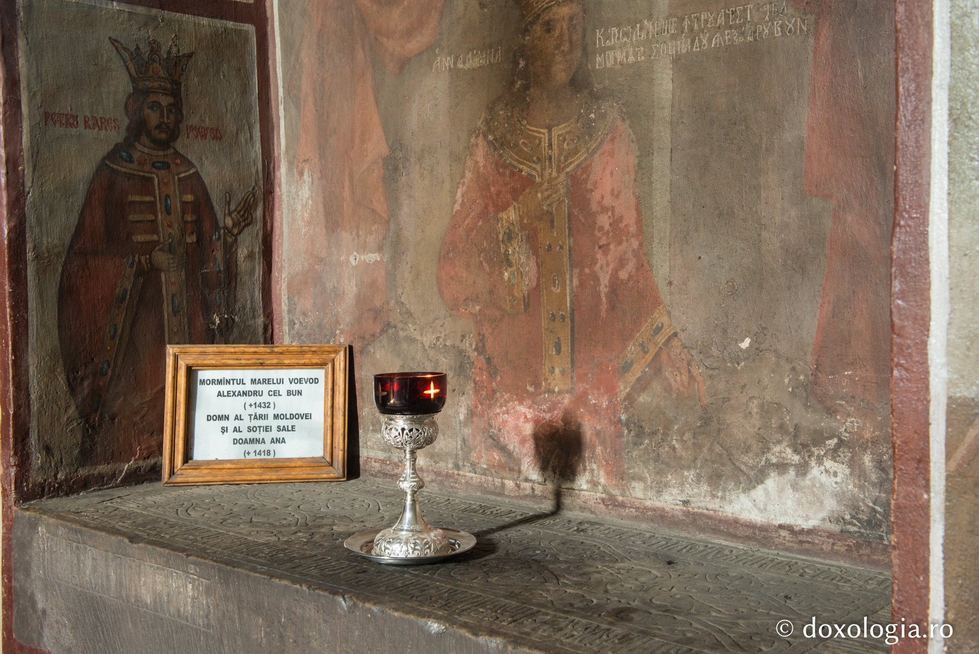Necropola domnească de la Mănăstirea Bistrița nemțeană
