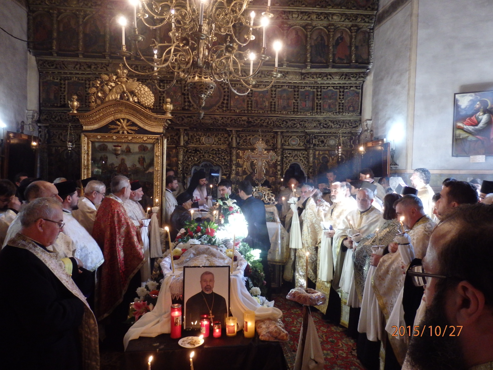 Părintele Teodor Mera a fost înmormântat