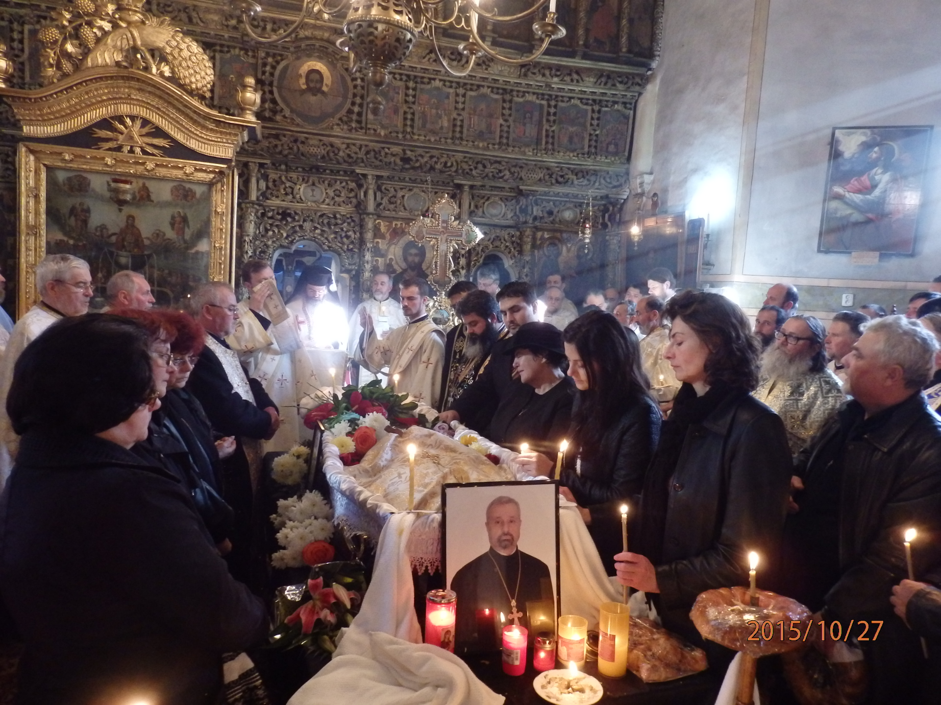 Părintele Teodor Mera a fost înmormântat