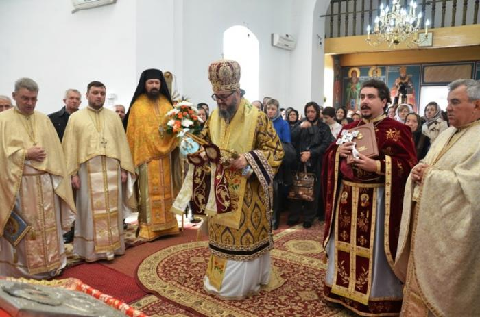 Biserica din Parohia Hotarele I și-a sărbătorit ocrotitoarea