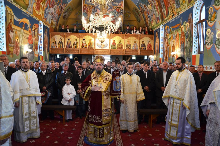 Binecuvântare de lucrări în parohia Almaşul Mic, din Episcopia Oradiei
