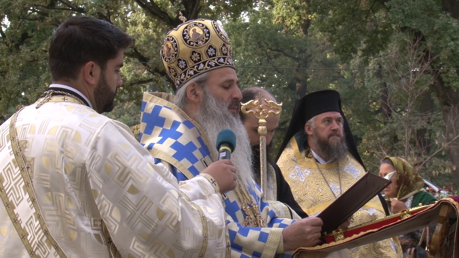 Prilej de sărbătoare la Schitul Cărbuna, județul Neamț