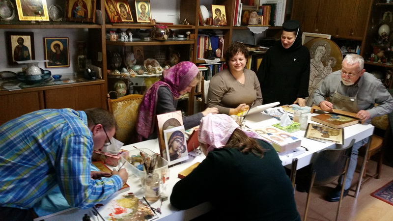Curs de iconografie la Centrul mitropolitan din Nurnberg