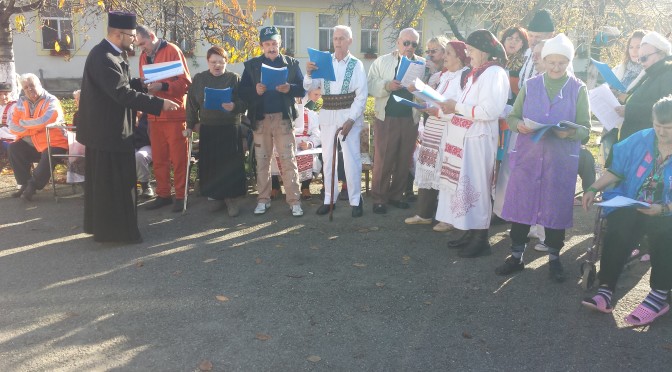 Întâlnire de suflet la Căminul de bătrâni din Arad