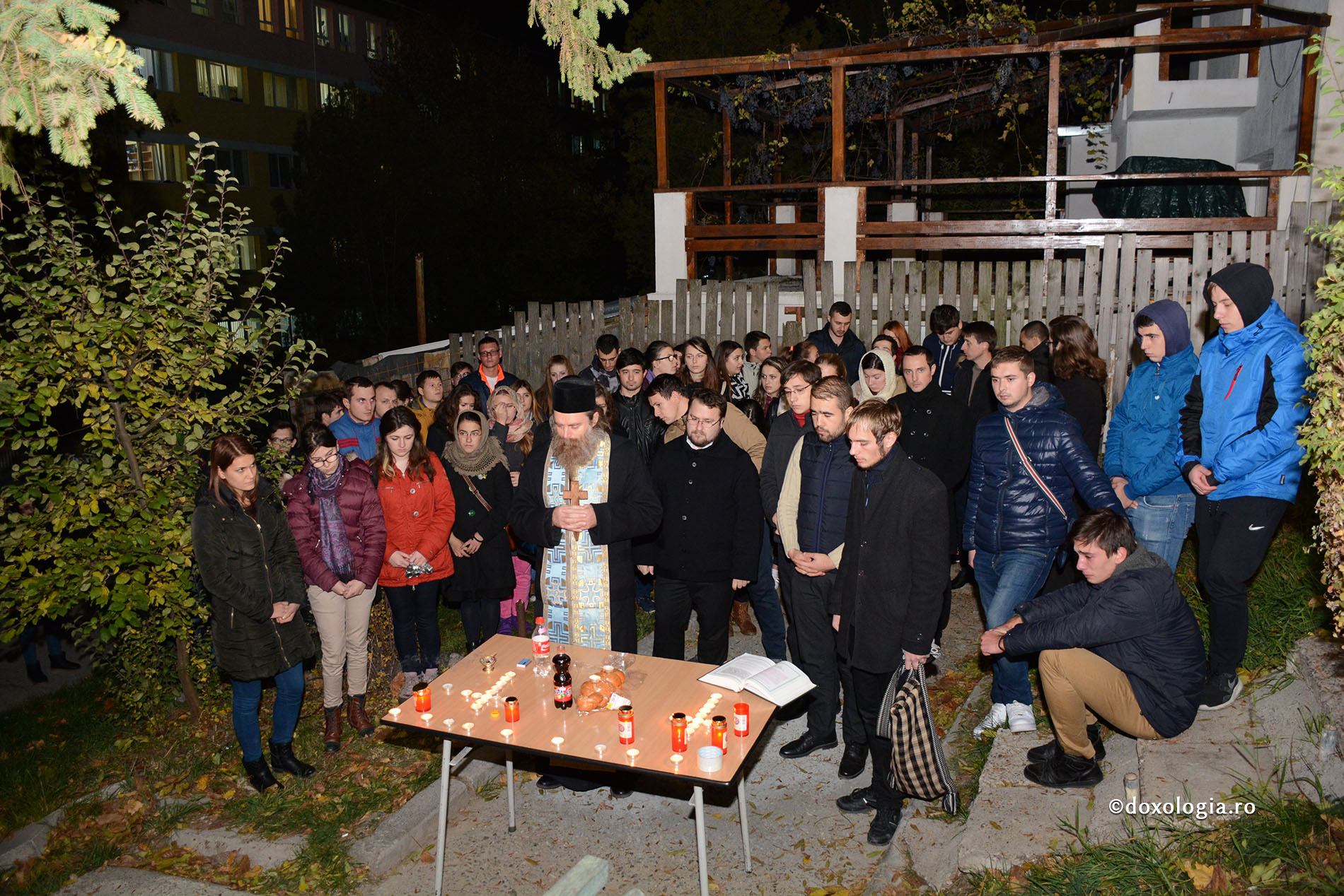 Slujbă de pomenire pentru studentul ucis în Târgușor, Copou