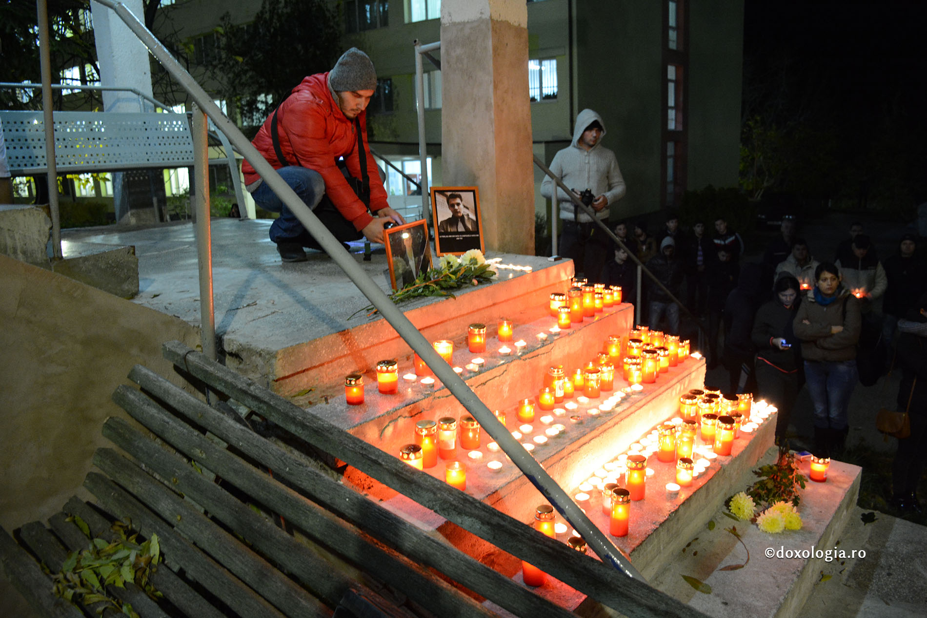 Slujbă de pomenire pentru studentul ucis în Târgușor, Copou