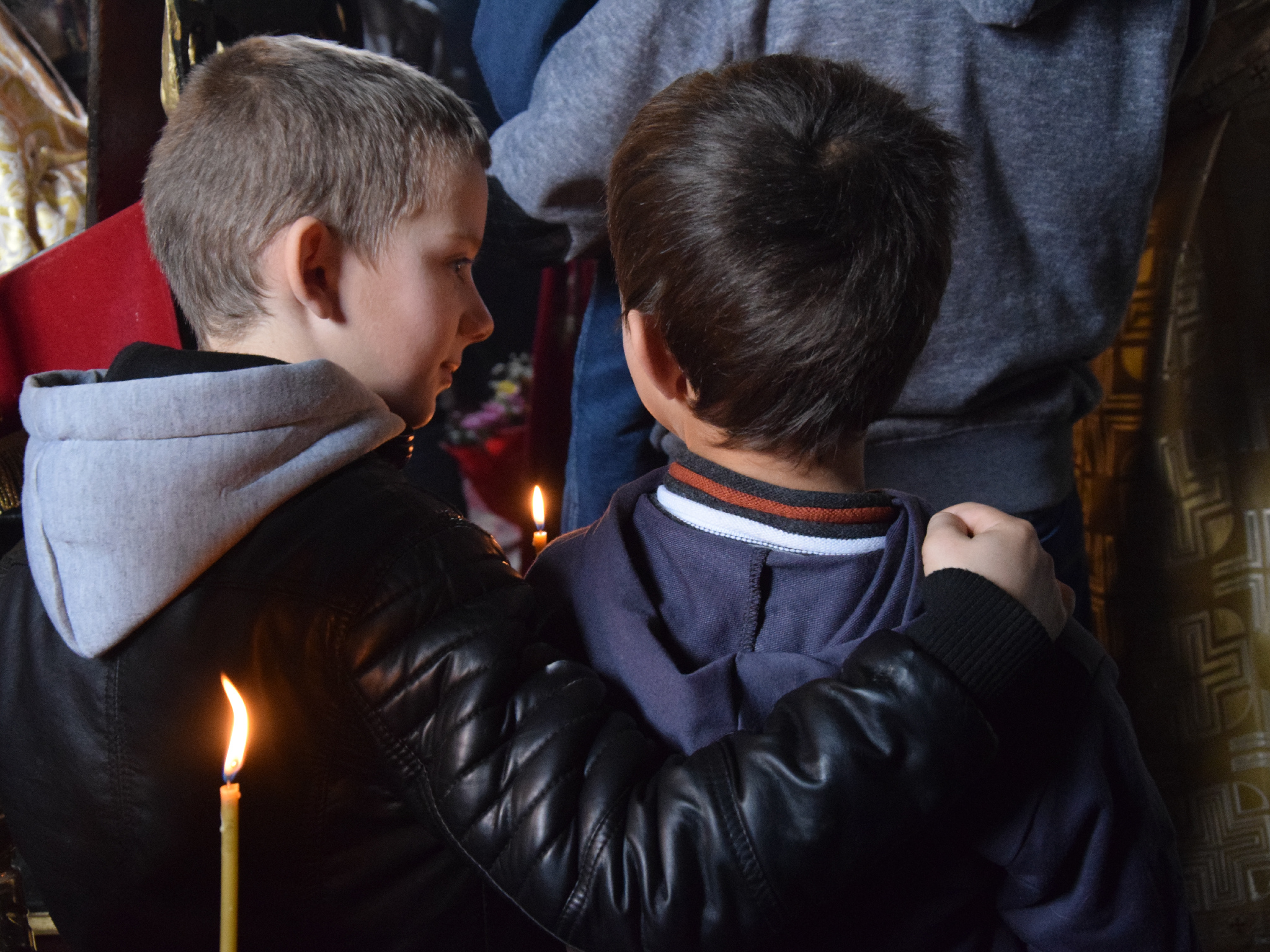 IPS Mitropolit Teofan a oficiat Taina Botezului pentru pruncul Matei-Nectarie