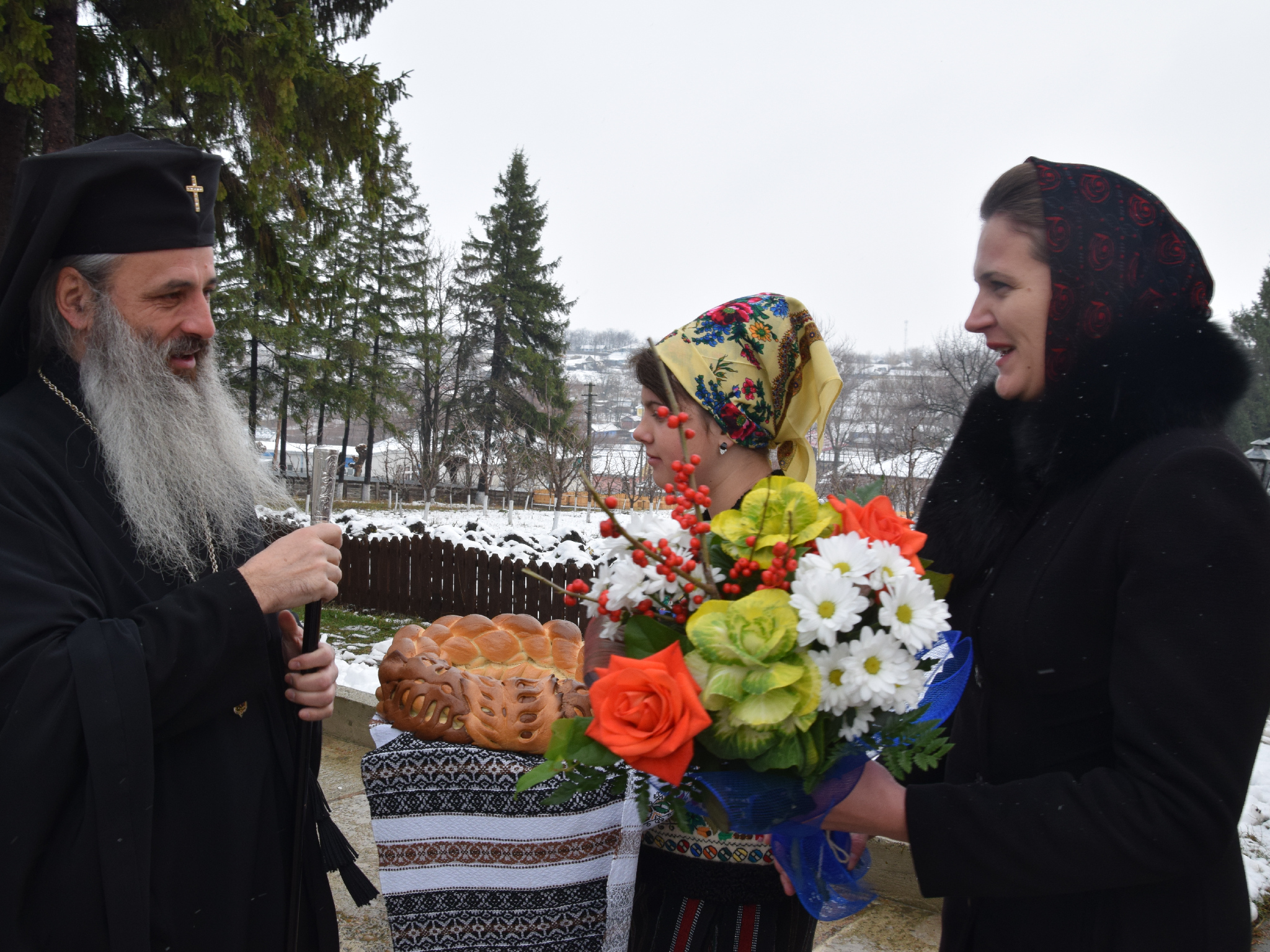 IPS Mitropolit Teofan a oficiat Taina Botezului pentru pruncul Matei-Nectarie