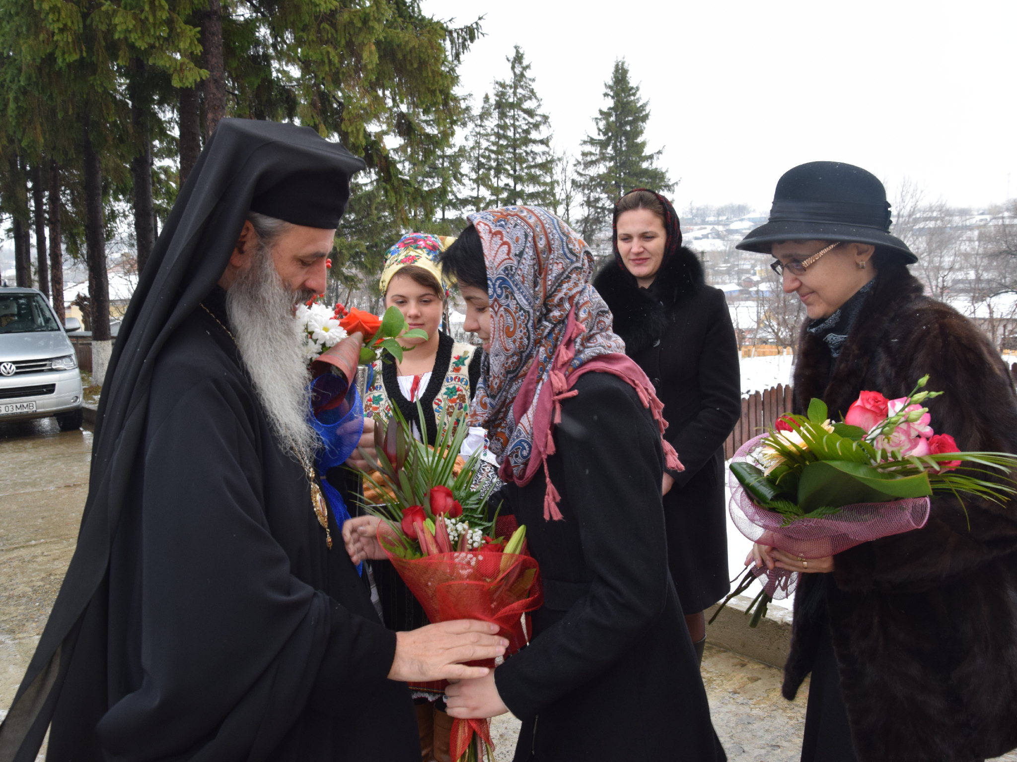 IPS Mitropolit Teofan a oficiat Taina Botezului pentru pruncul Matei-Nectarie