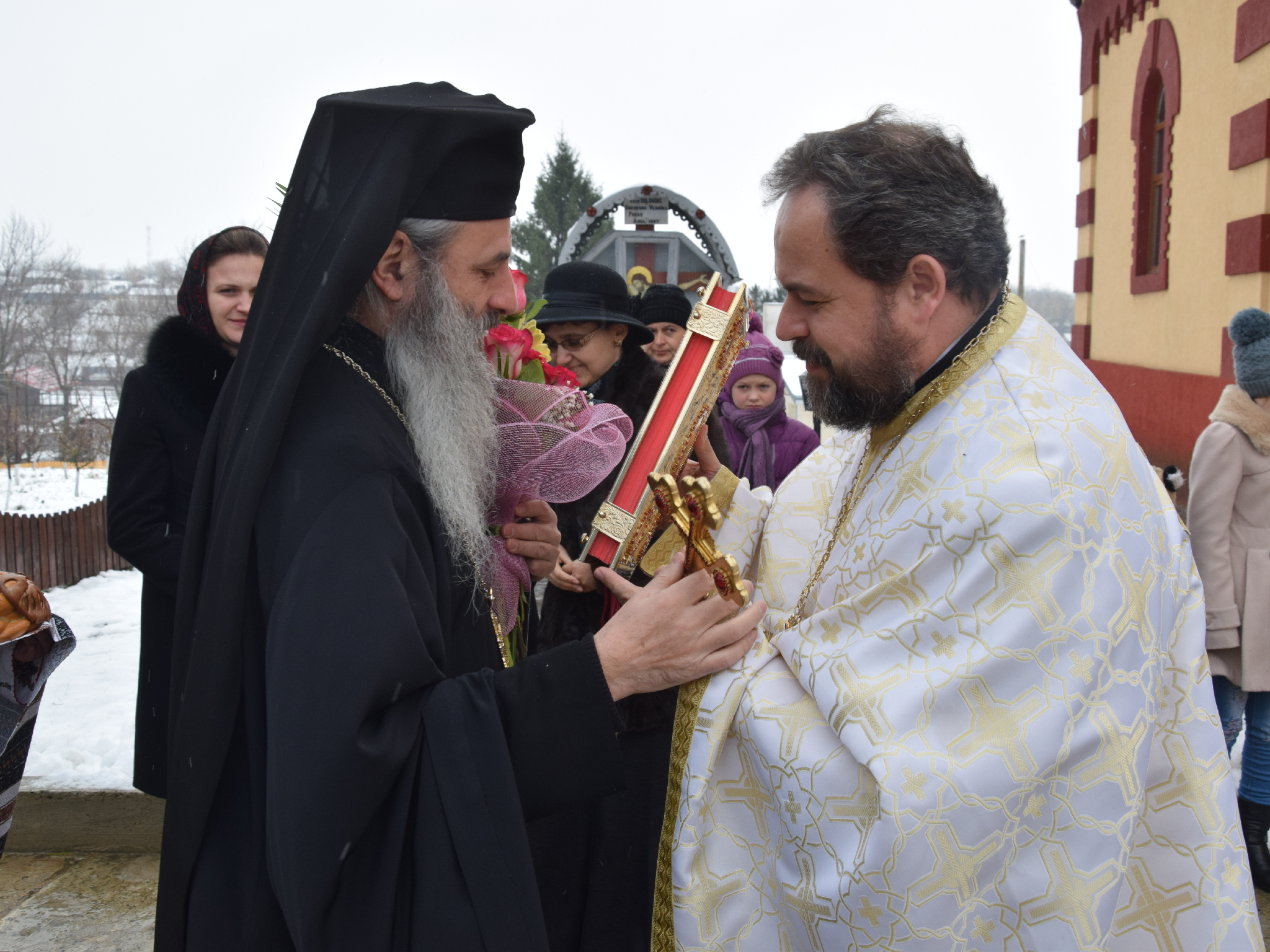 IPS Mitropolit Teofan a oficiat Taina Botezului pentru pruncul Matei-Nectarie