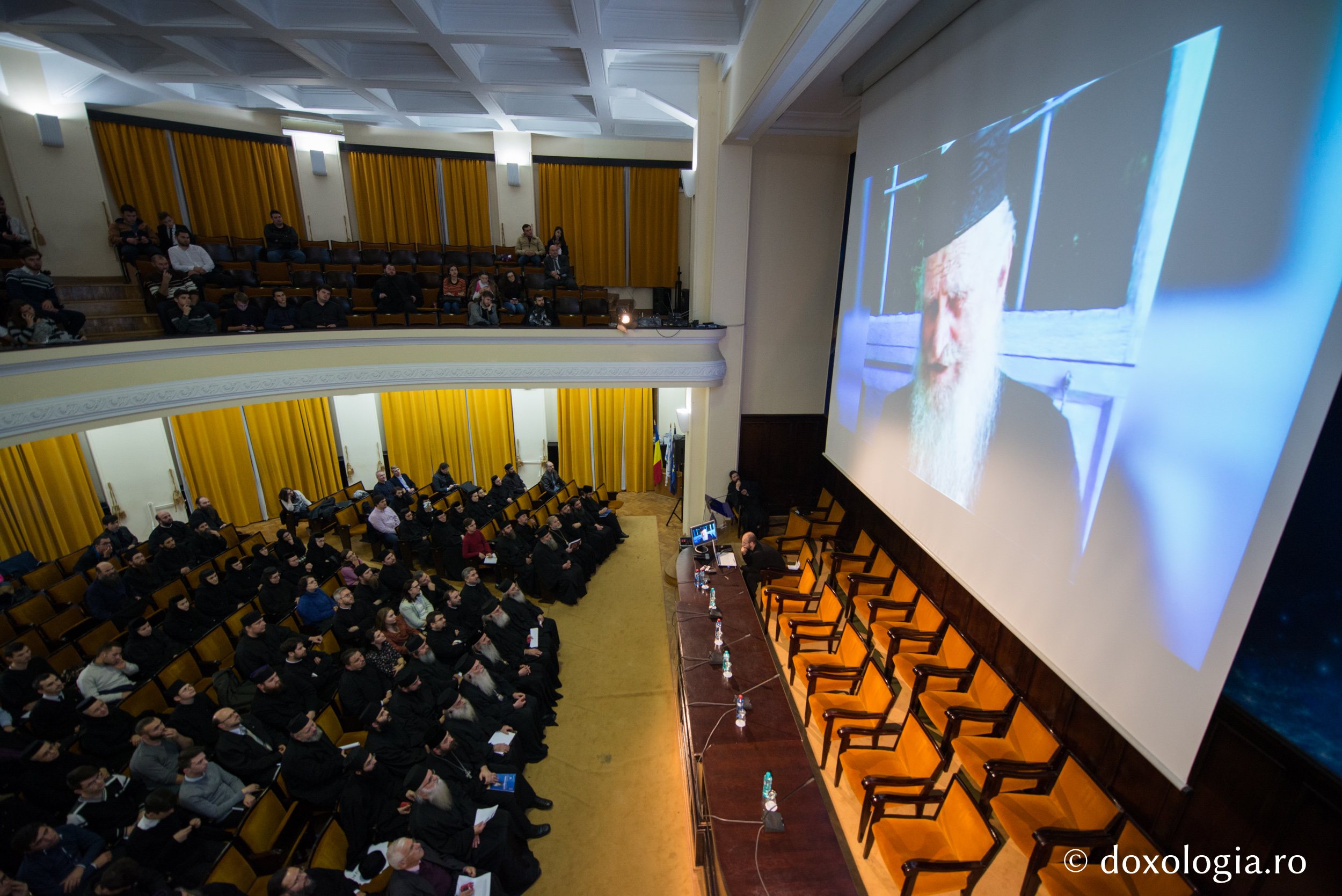 Părintele Dionisie de la Colciu - deschiderea oficială a Simpozionului