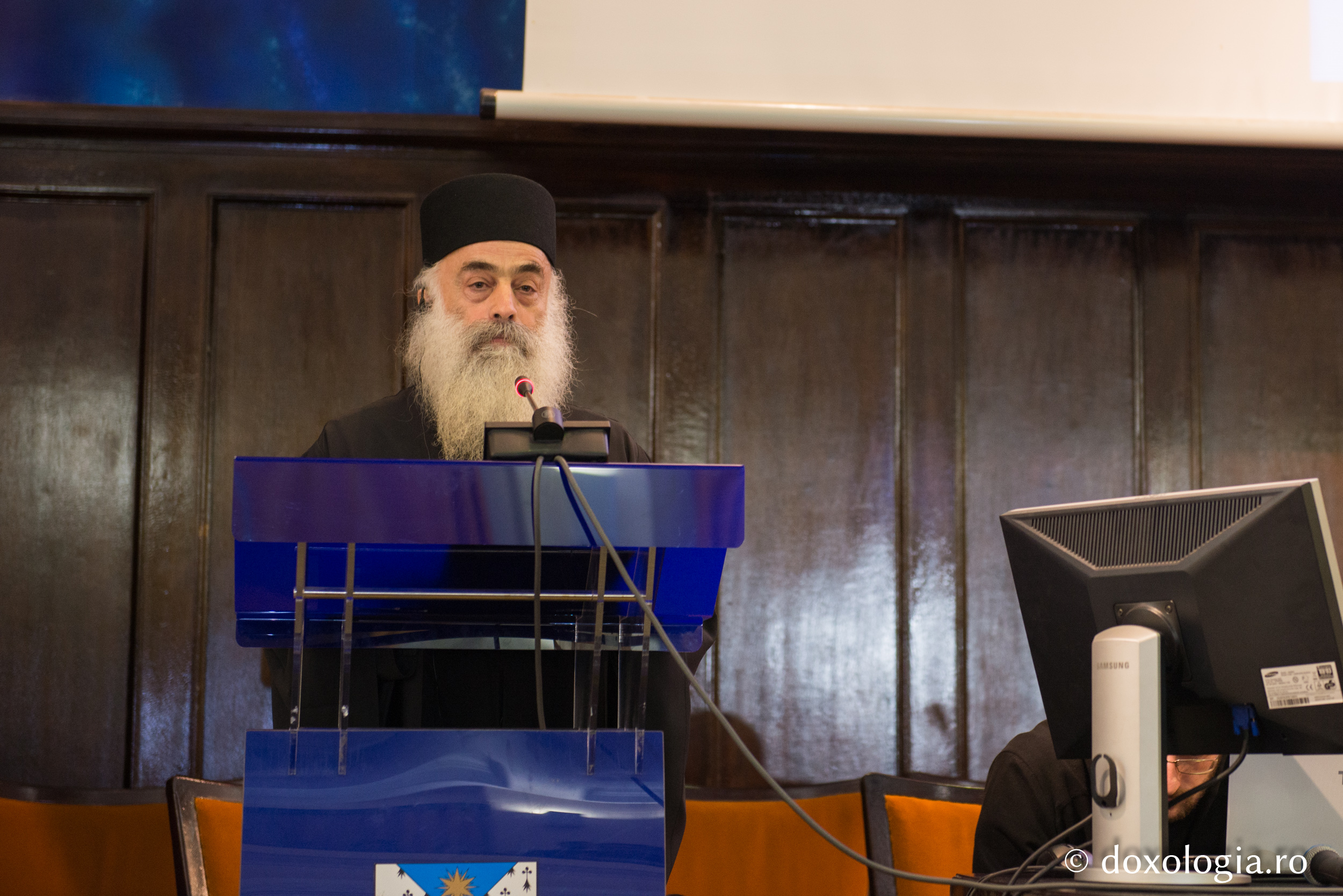 Părintele Dionisie de la Colciu - deschiderea oficială a Simpozionului