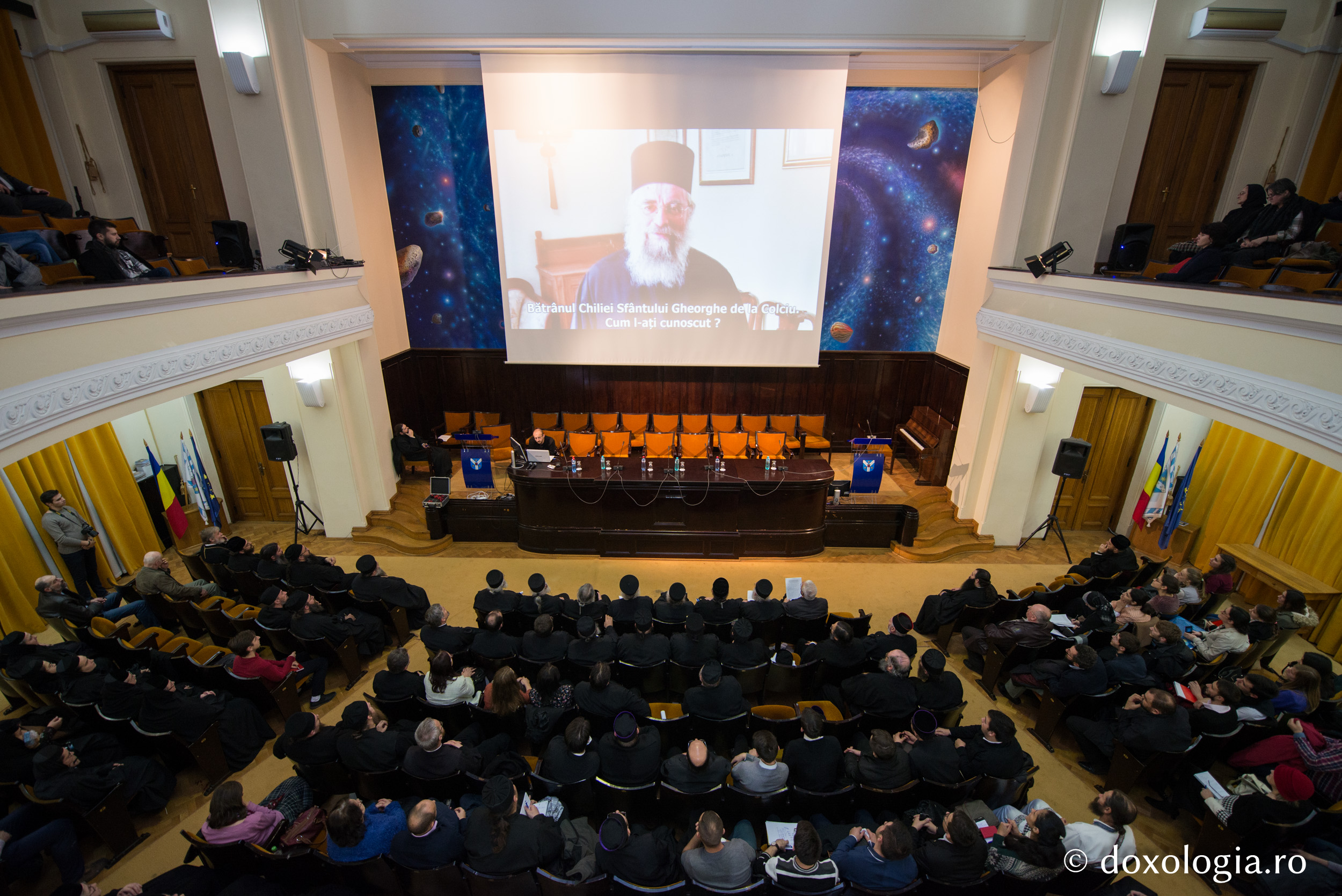 Părintele Dionisie de la Colciu - deschiderea oficială a Simpozionului