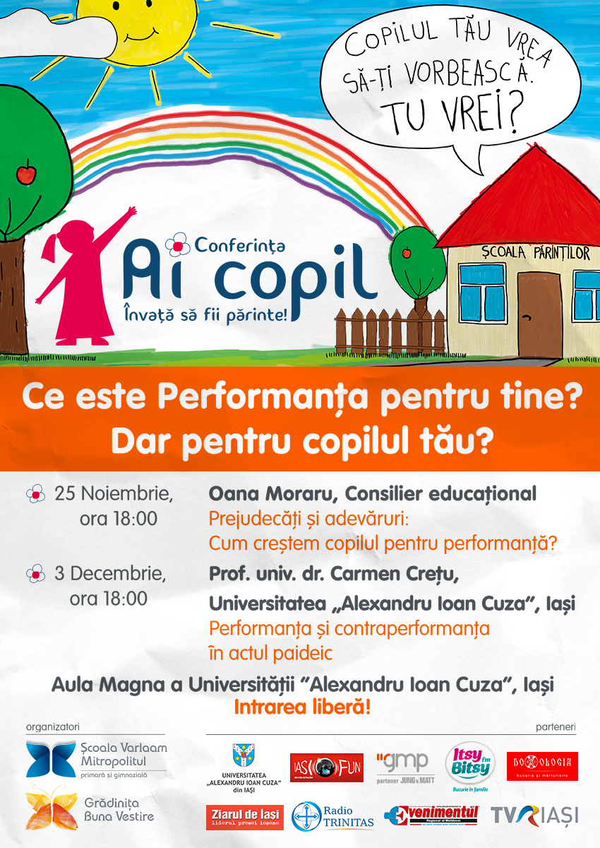 „Ce este performanţa pentru tine? Dar pentru copilul tău?“