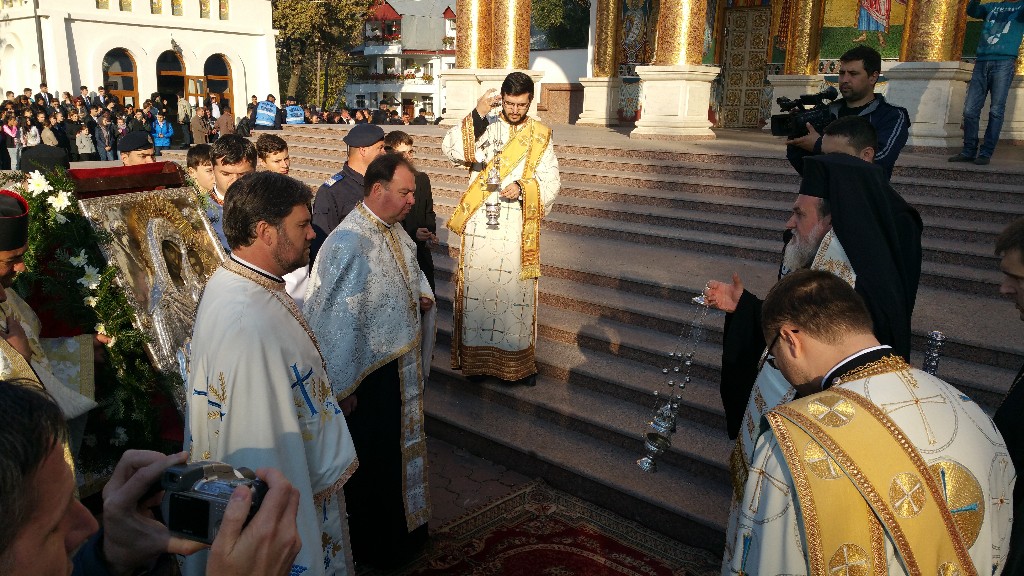 Icoana Maicii Domnului de la Mănăstirea Horaița este în Slobozia