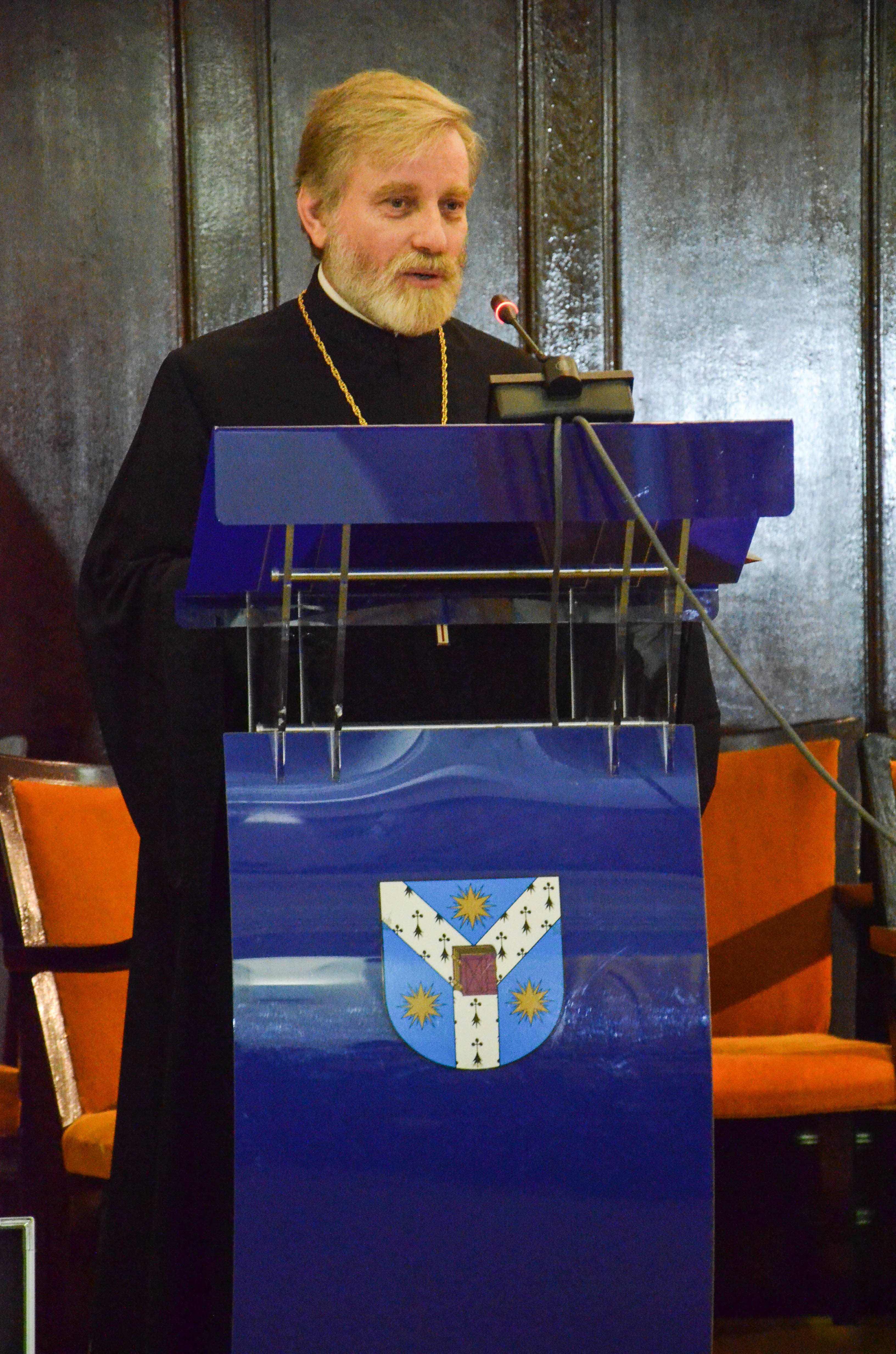 Părintele Dionisie de la Colciu - deschiderea oficială a Simpozionului