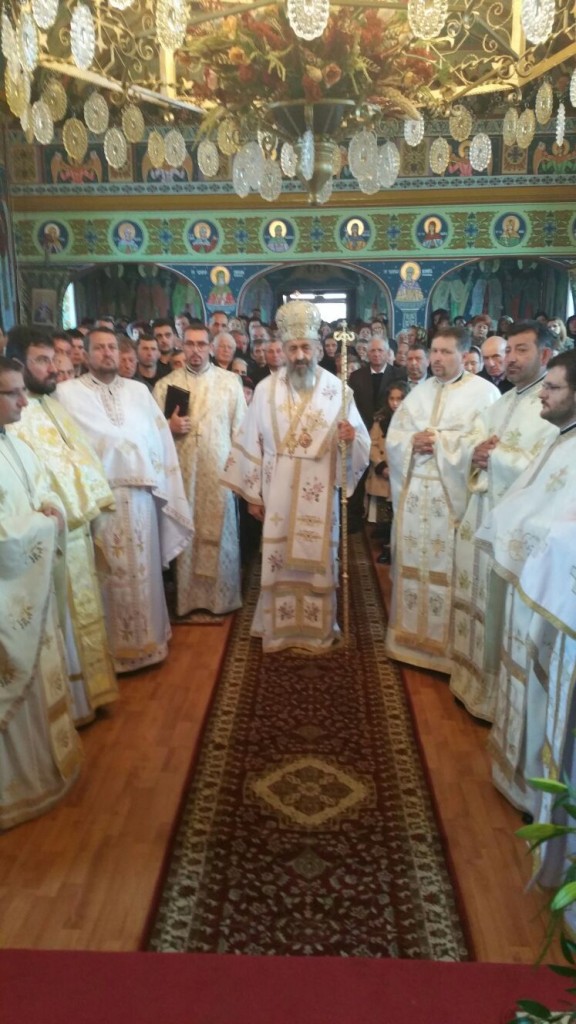 Târnosire de biserică la parohia Şăulia de Câmpie, protopopiatul Luduş