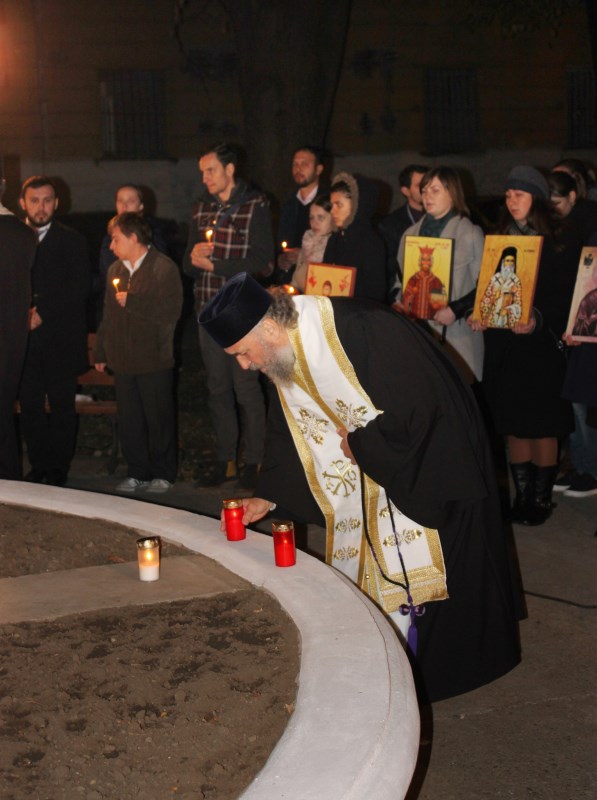 Sfinţirea căminelor studenţeşti din campusul gălățean