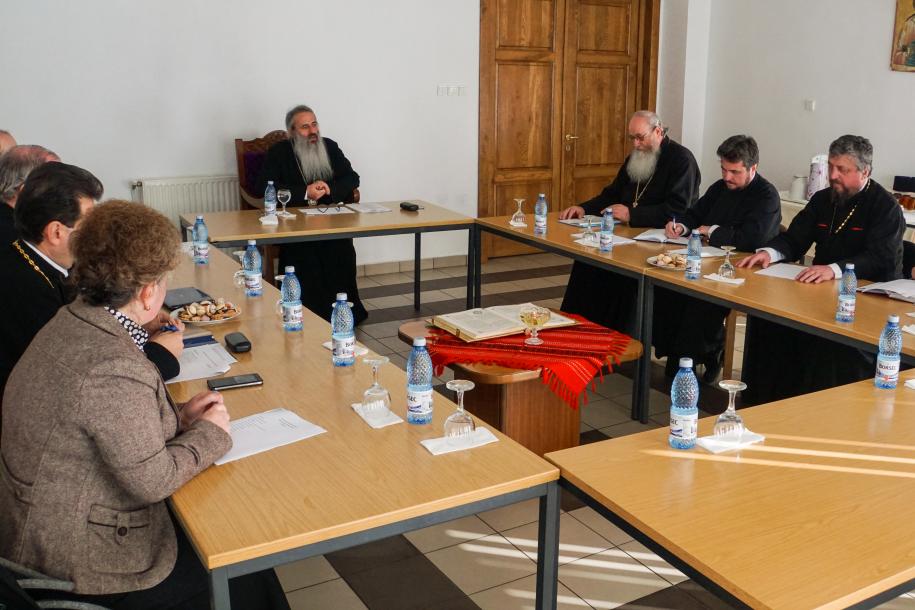 Întâlnirea directorilor de Seminarii teologice la Seminarul Teologic de la Mănăstirea Neamț