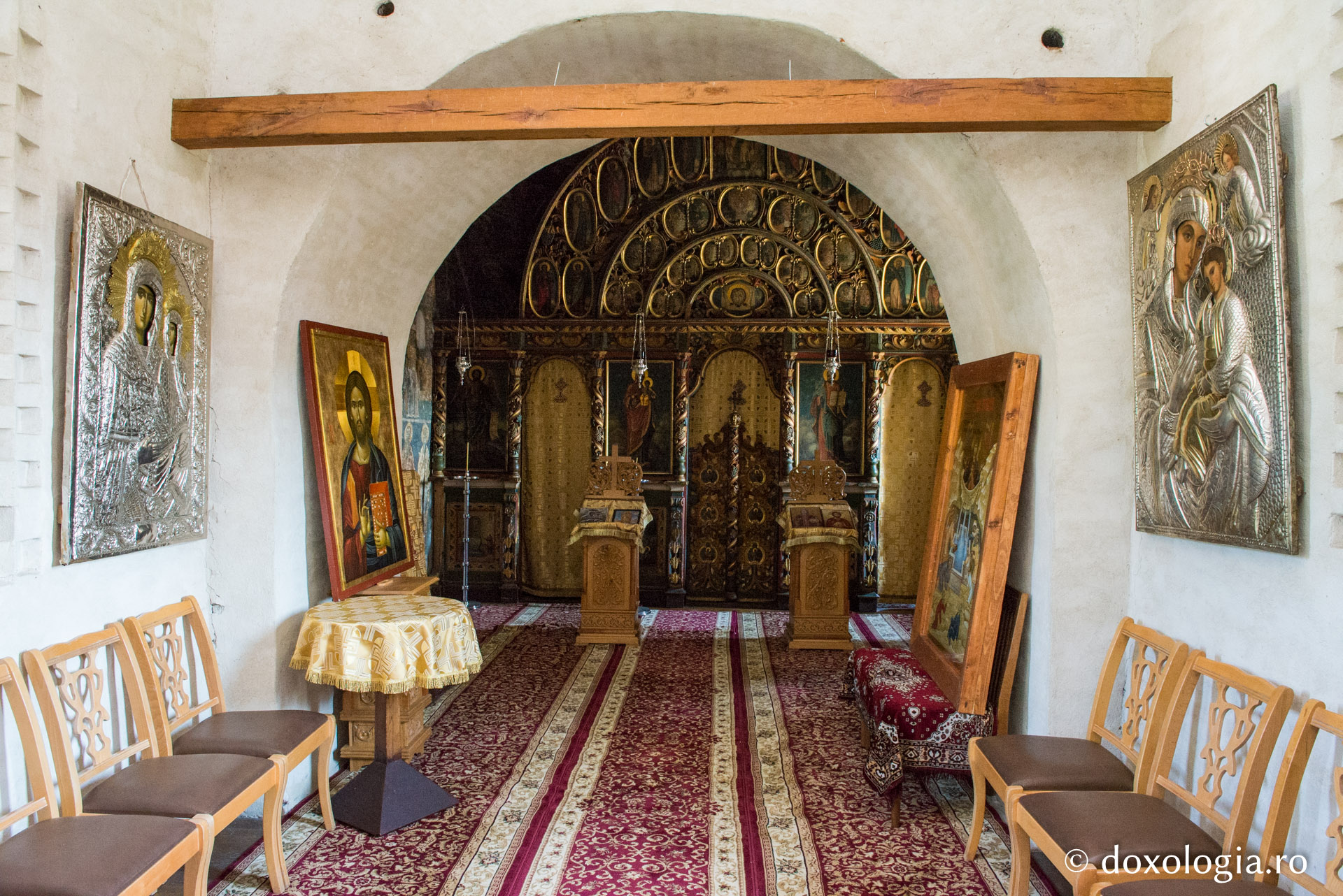 Paraclisul închinat Sfântului Ioan cel Nou de la Suceava din Turnul lui Ștefan / Foto: Ștefan Cojocariu Paraclisul închinat Sfântului Ioan cel Nou de la Suceava din Turnul lui Ștefan
