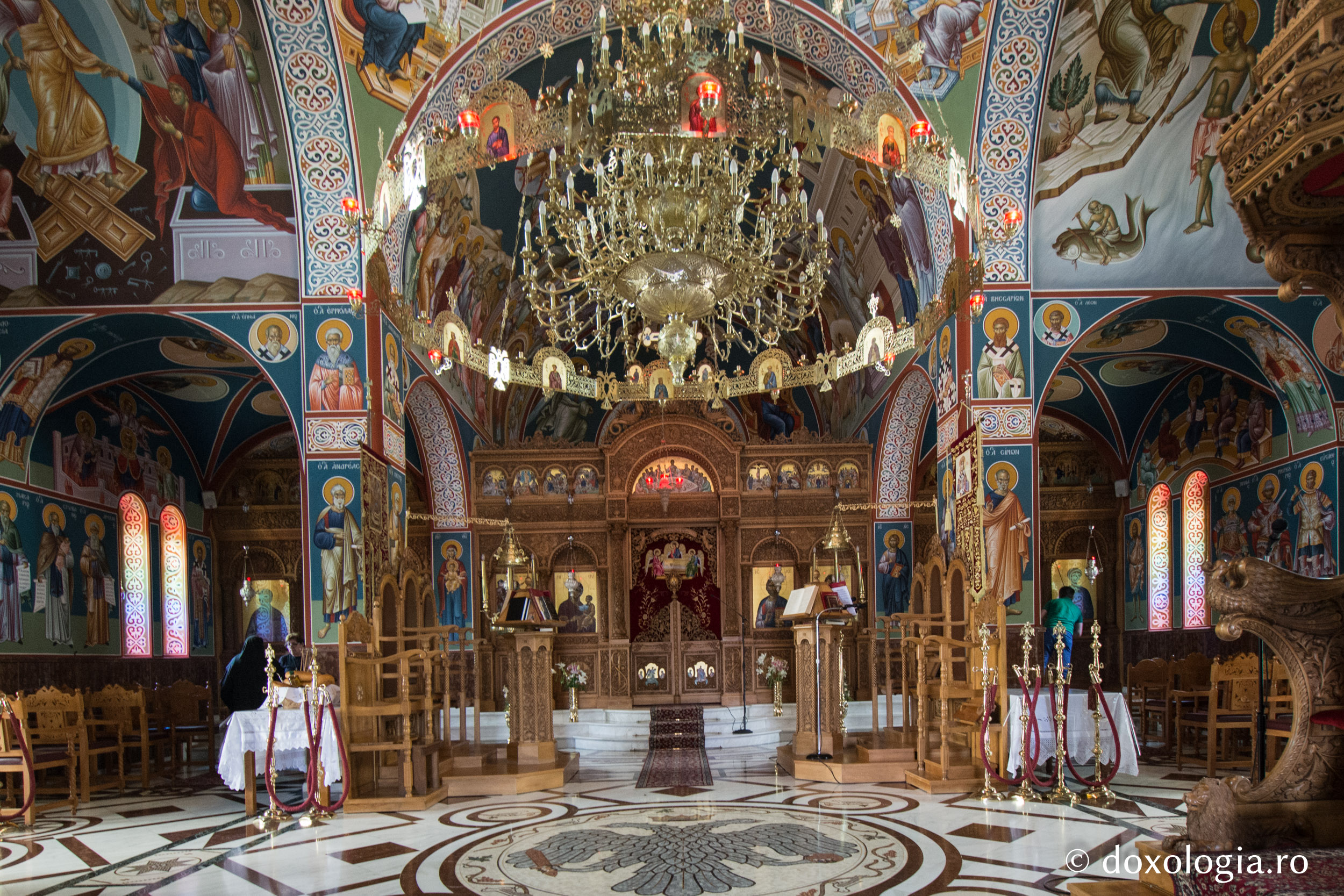 Biserica nouă a Mănăstirii Malevi