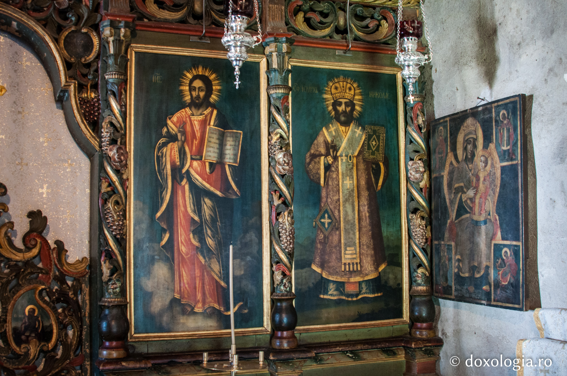 Paraclisul închinat Sfântului Ierarh Nicolae din turnul clopotniță al lui Petru Rareș / Foto: Oana Nechifor Paraclisul închinat Sfântului Ierarh Nicolae din turnul clopotniță al lui Petru Rareș